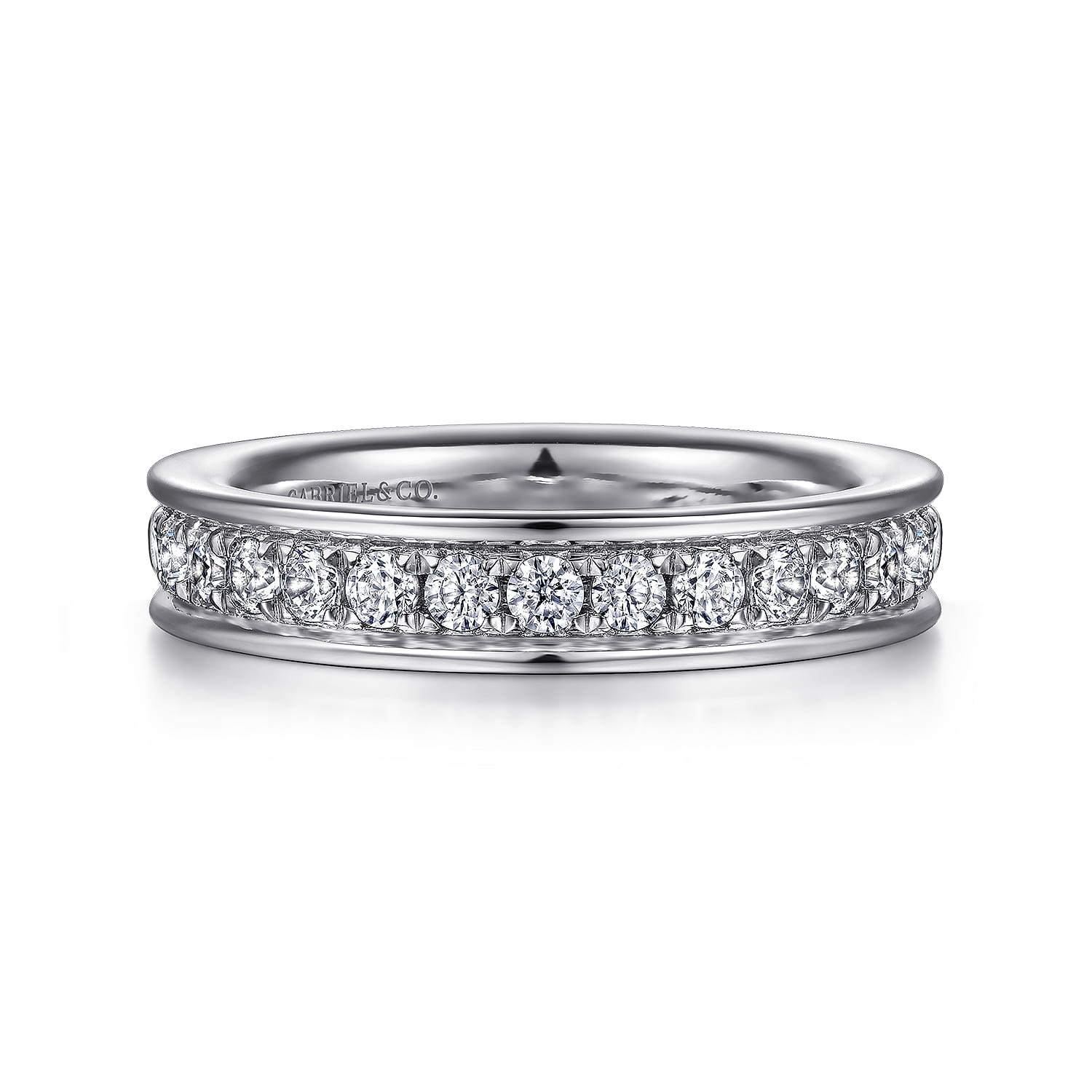 Channel Prong Diamond Anniversary Band
