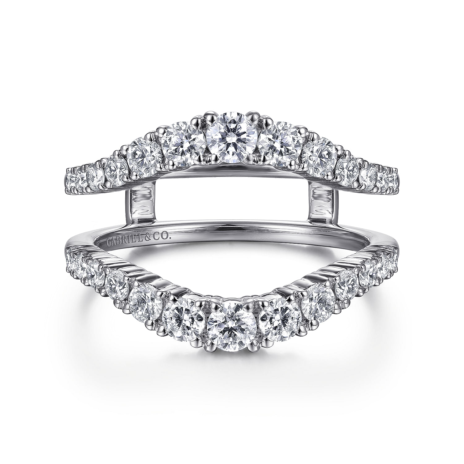 Solitaire enhancer online white gold