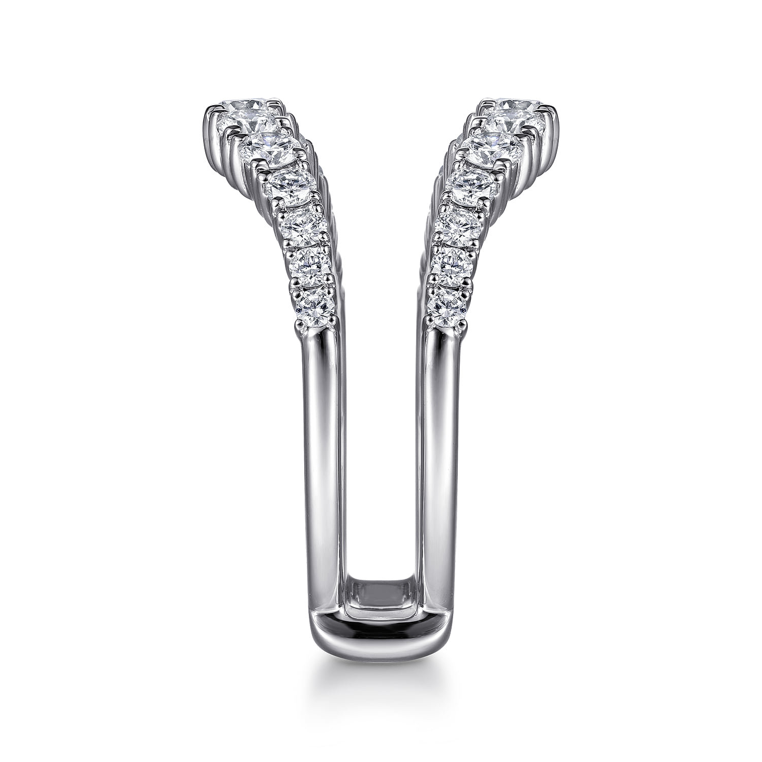 Diamond Ring Enhancer in 14K White Gold, photograph 4