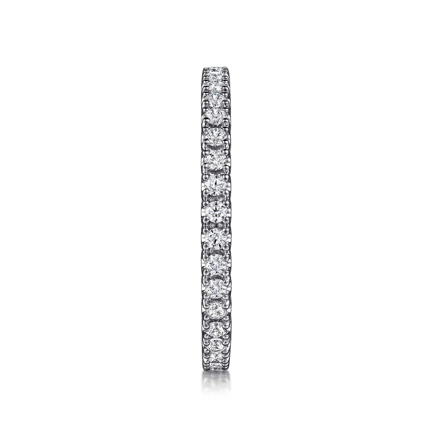 Diamond Eternity Band in 14K White Gold, photograph 4
