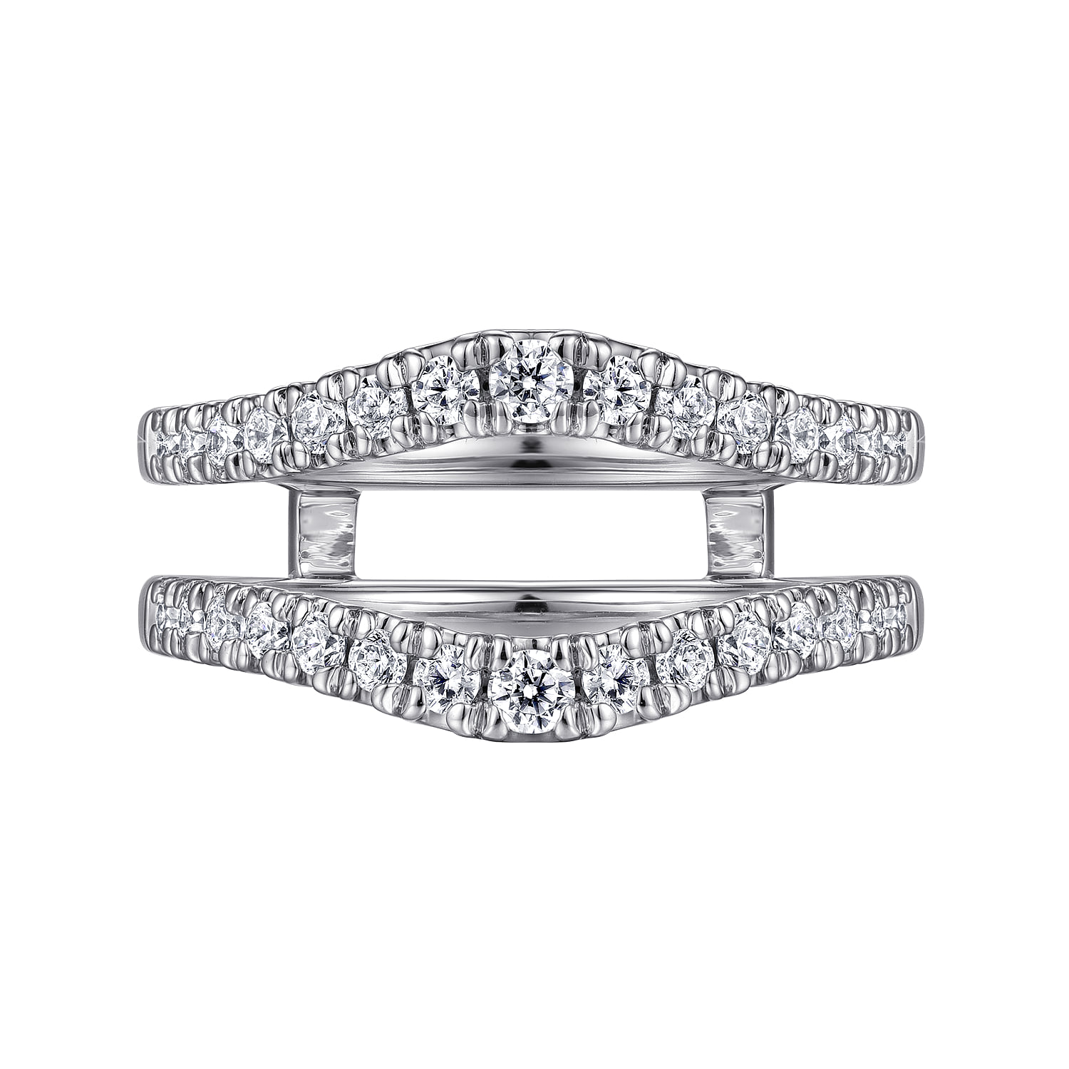 Diamond Ring Enhancer in 14K White Gold, photograph 6