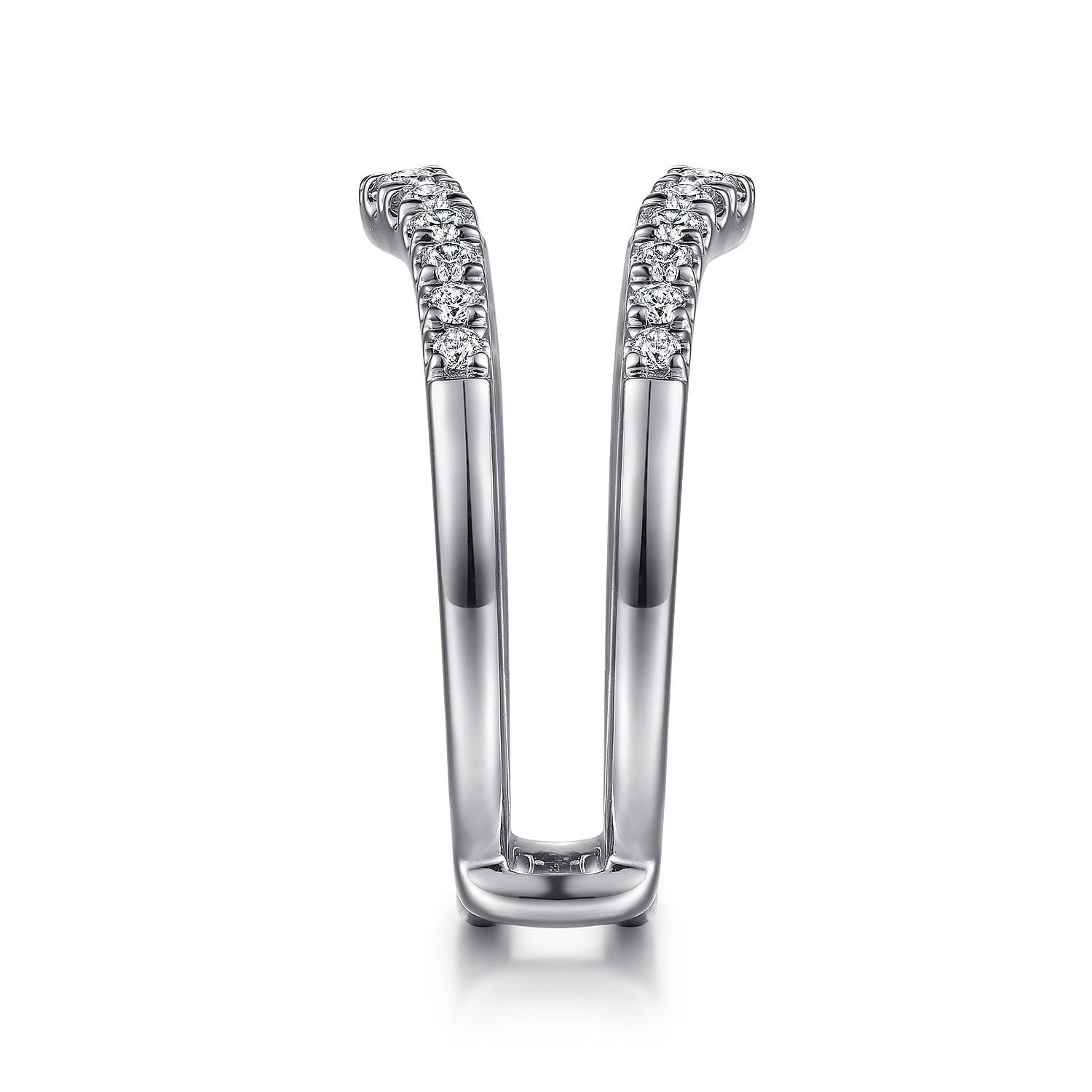 Diamond Ring Enhancer in 14K White Gold, photograph 4