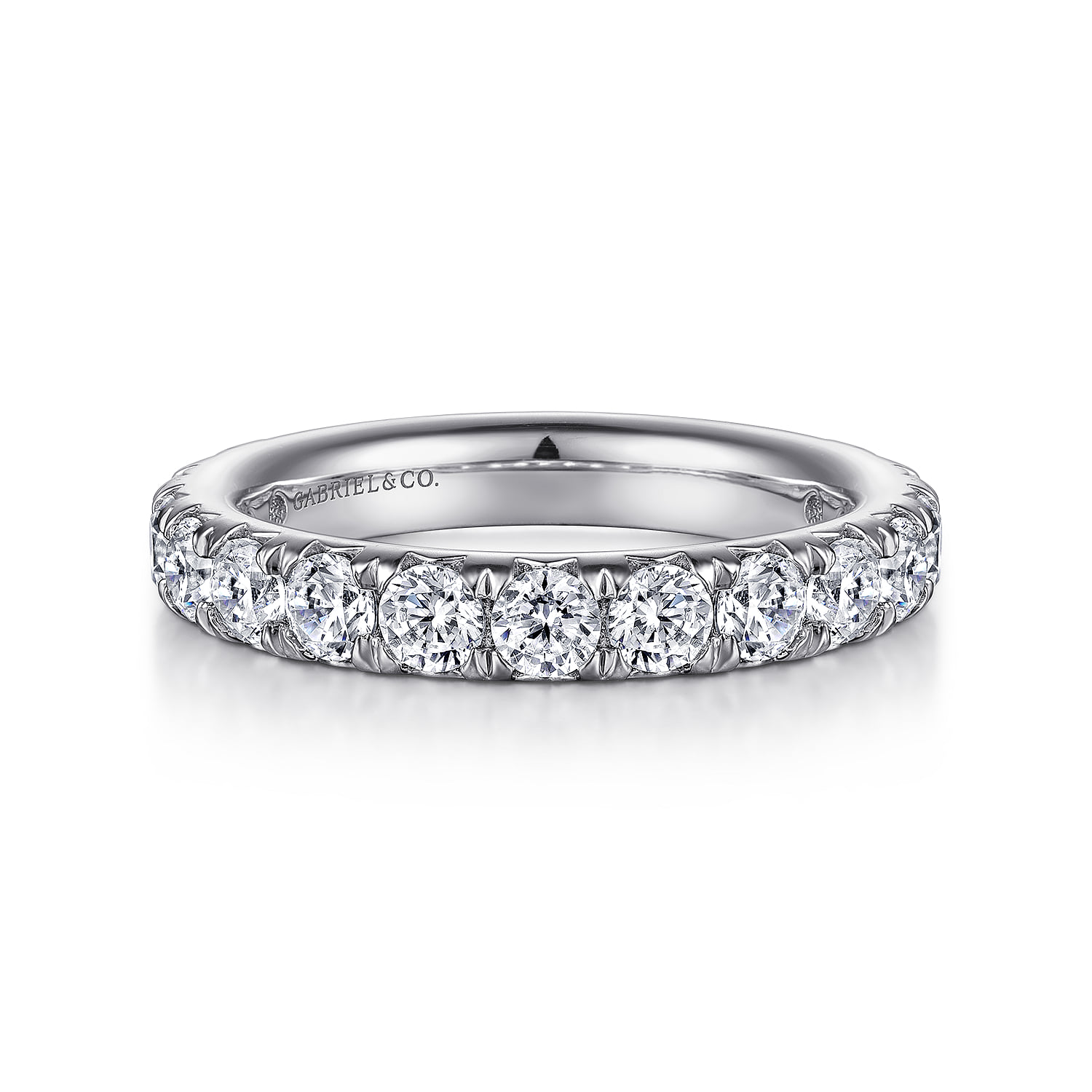Micro Pave Diamond Eternity Band