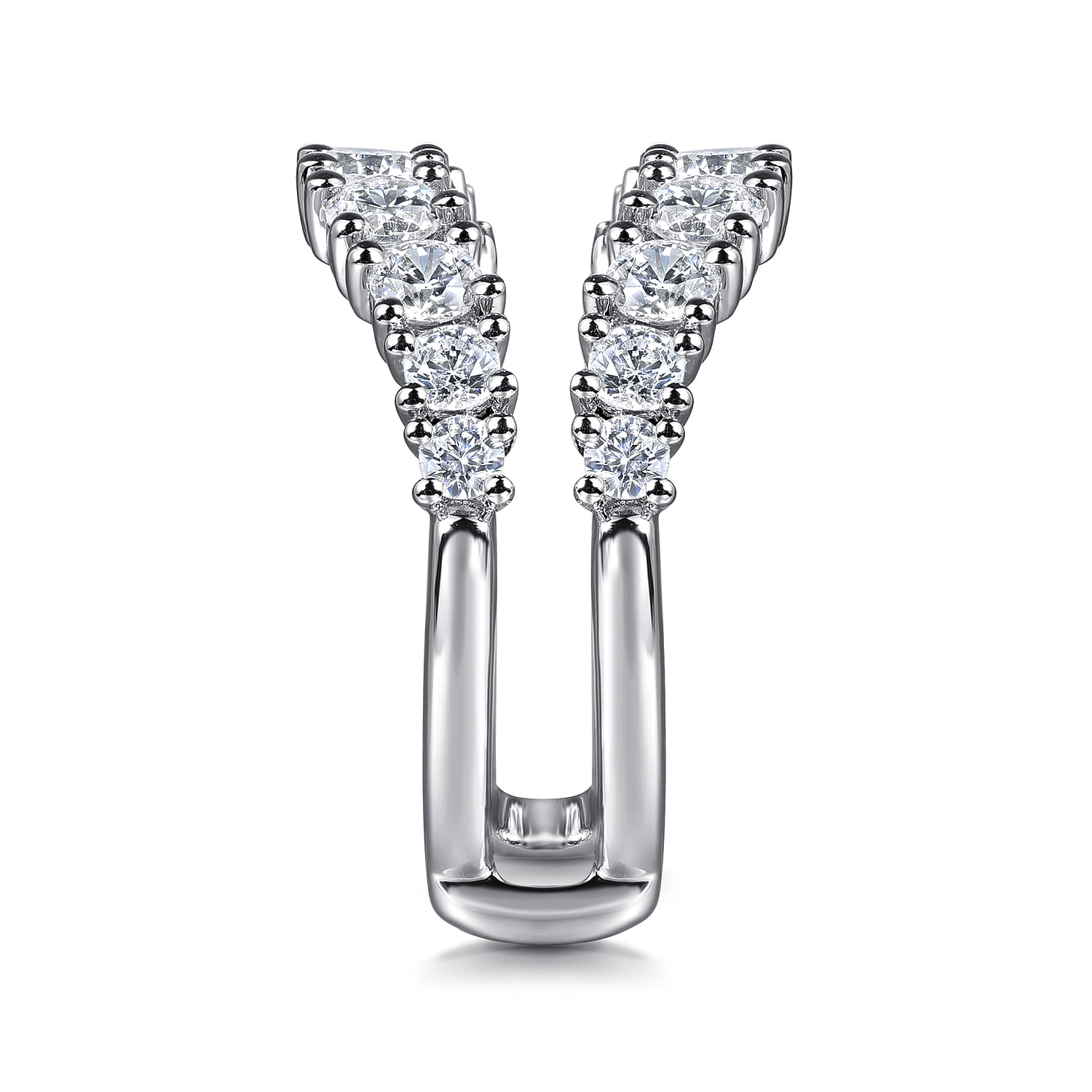 Diamond Ring Enhancer in 14K White Gold, photograph 4