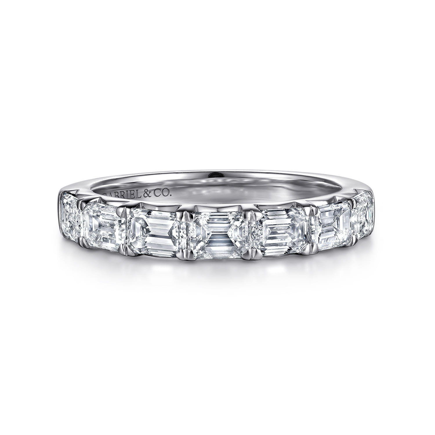 Prong 7 Stone Diamond Anniversary Band