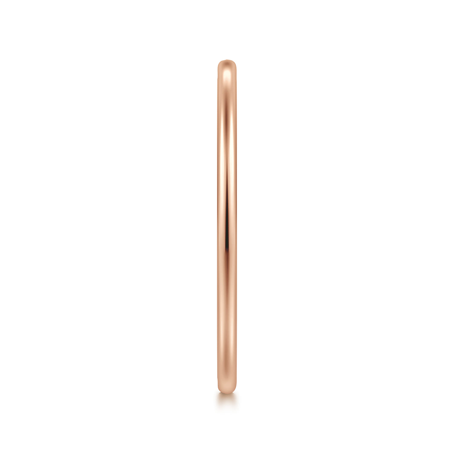 1mm Mini Spacer Band in 14K Rose Gold, photograph 4