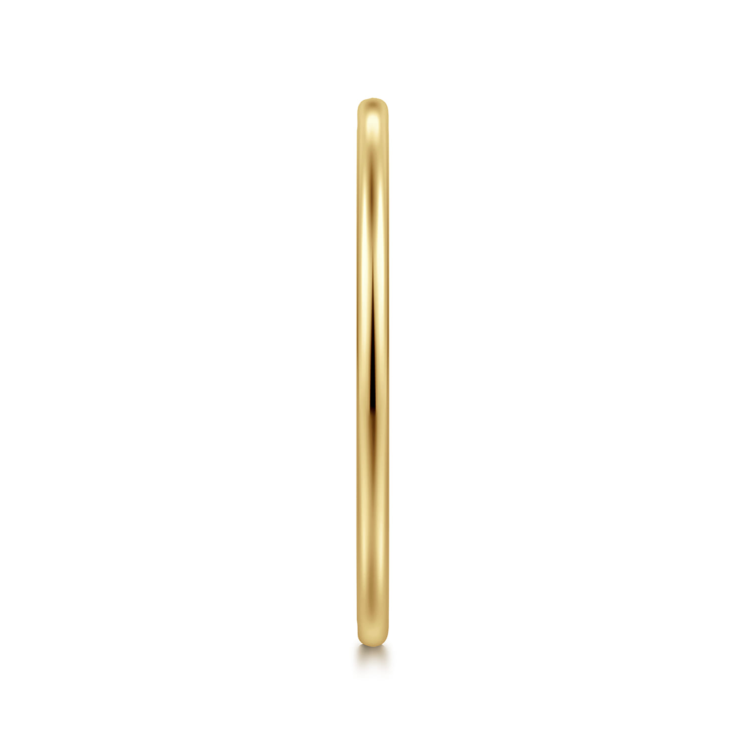 1mm Mini Spacer Band in 14K Yellow Gold, photograph 4