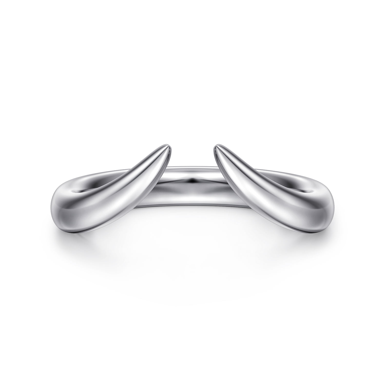 Curved Open Anniversary Band