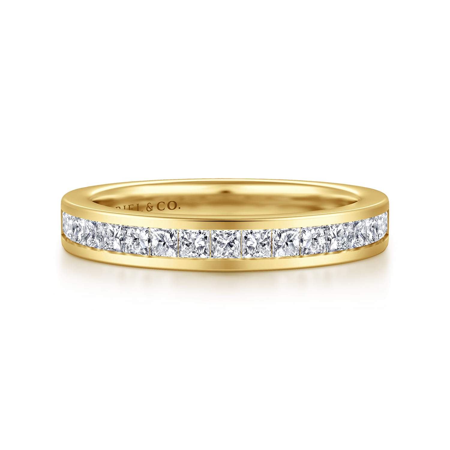 Channel Set Diamond Anniversary Band