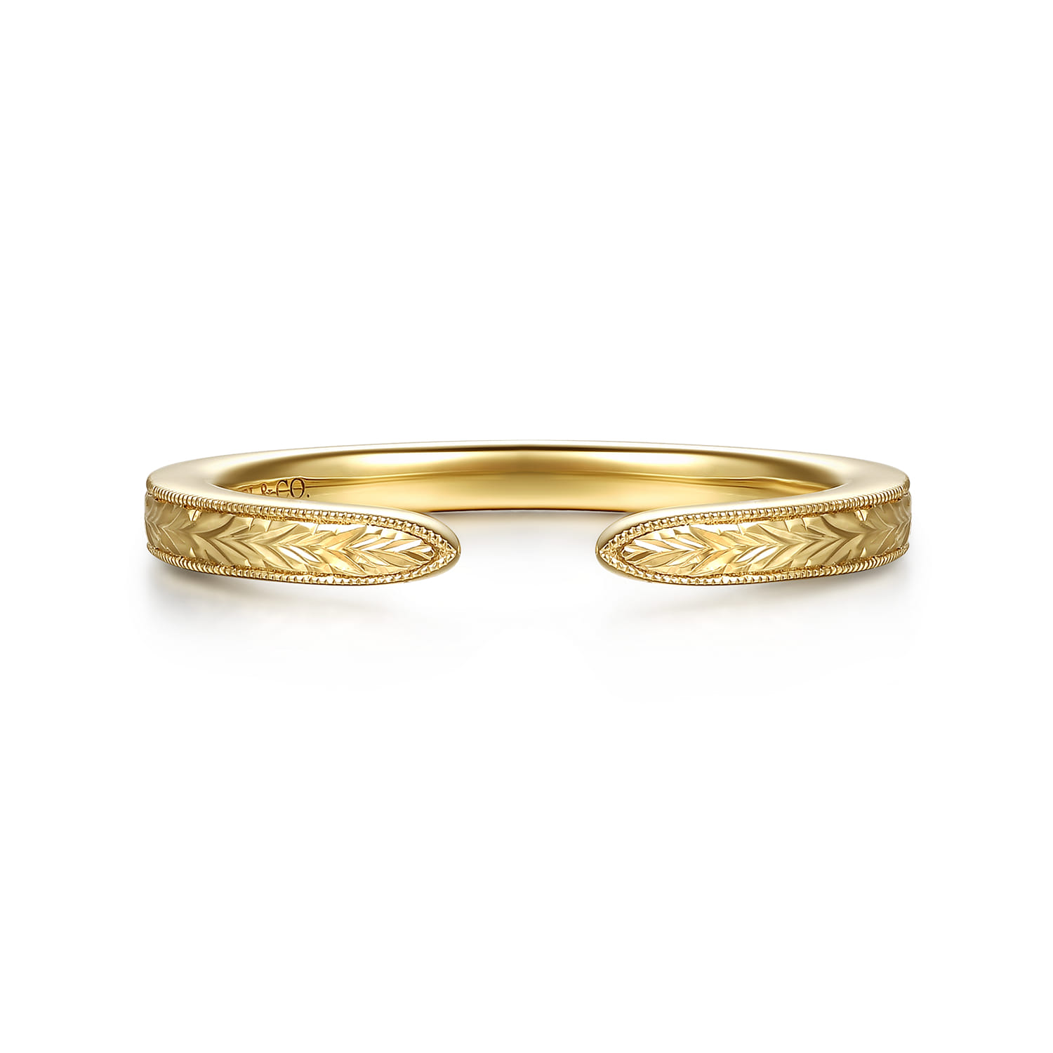 Vintage Inspired Open Eternity Band