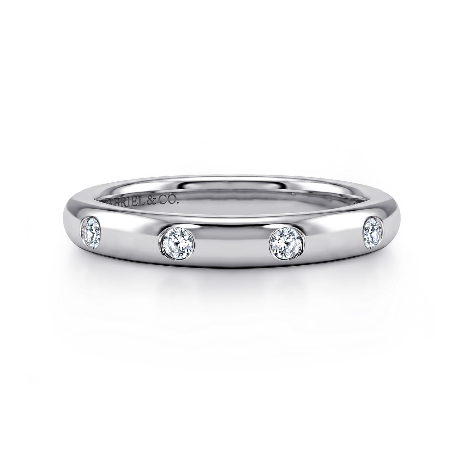 Flush Set Diamond Eternity Band