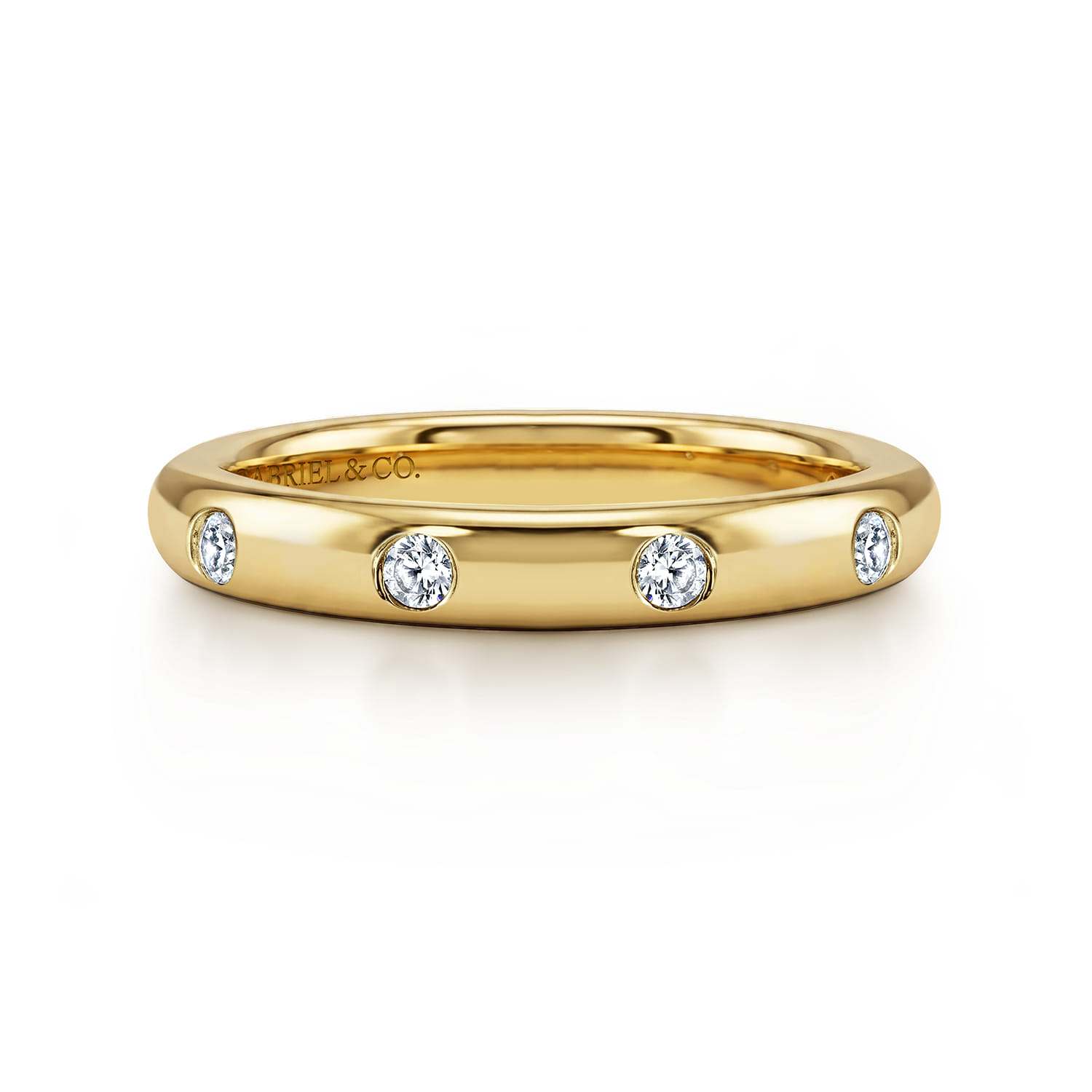 Flush Set Diamond Eternity Band