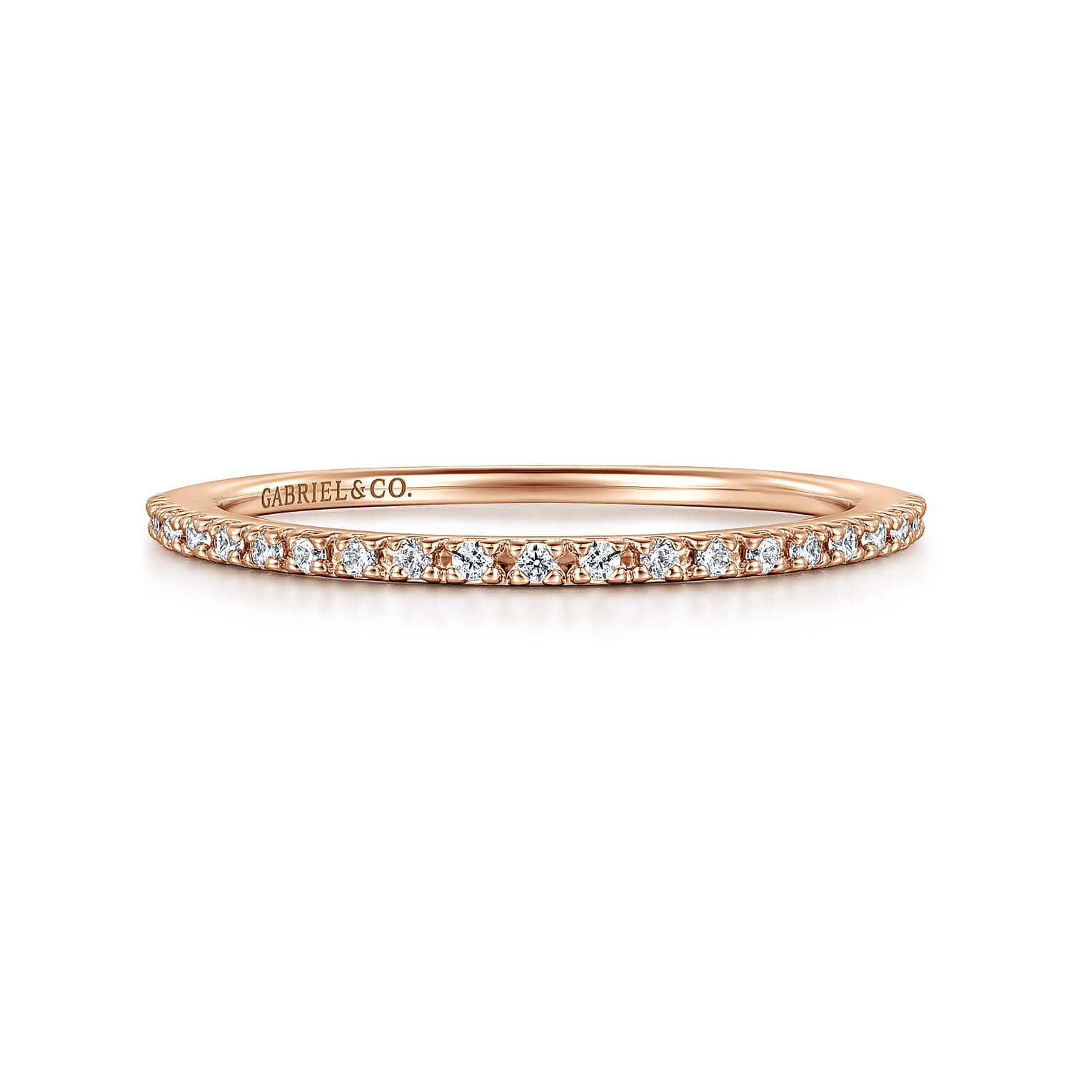 Prong Set Diamond Wedding Band