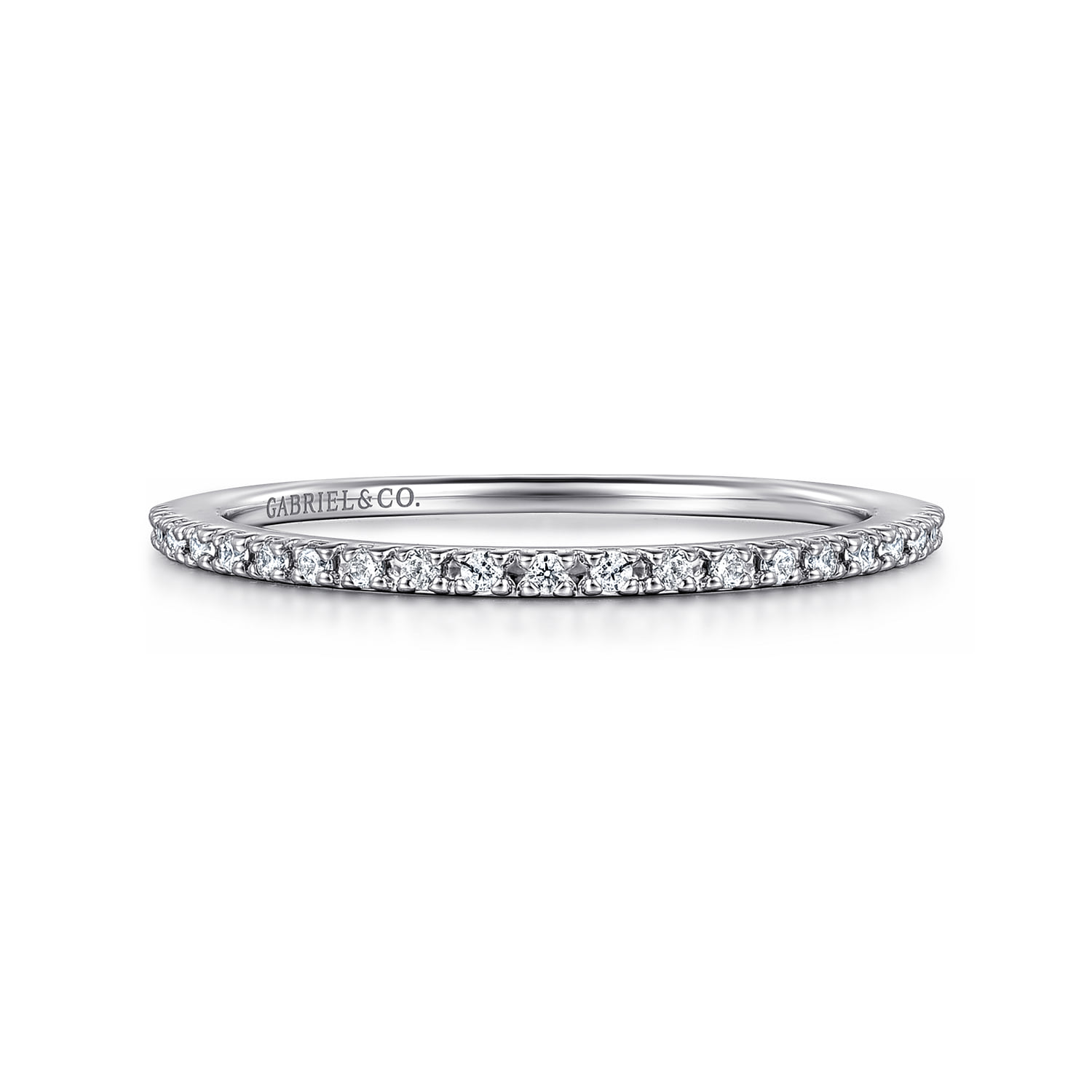 Prong Set Diamond Wedding Band
