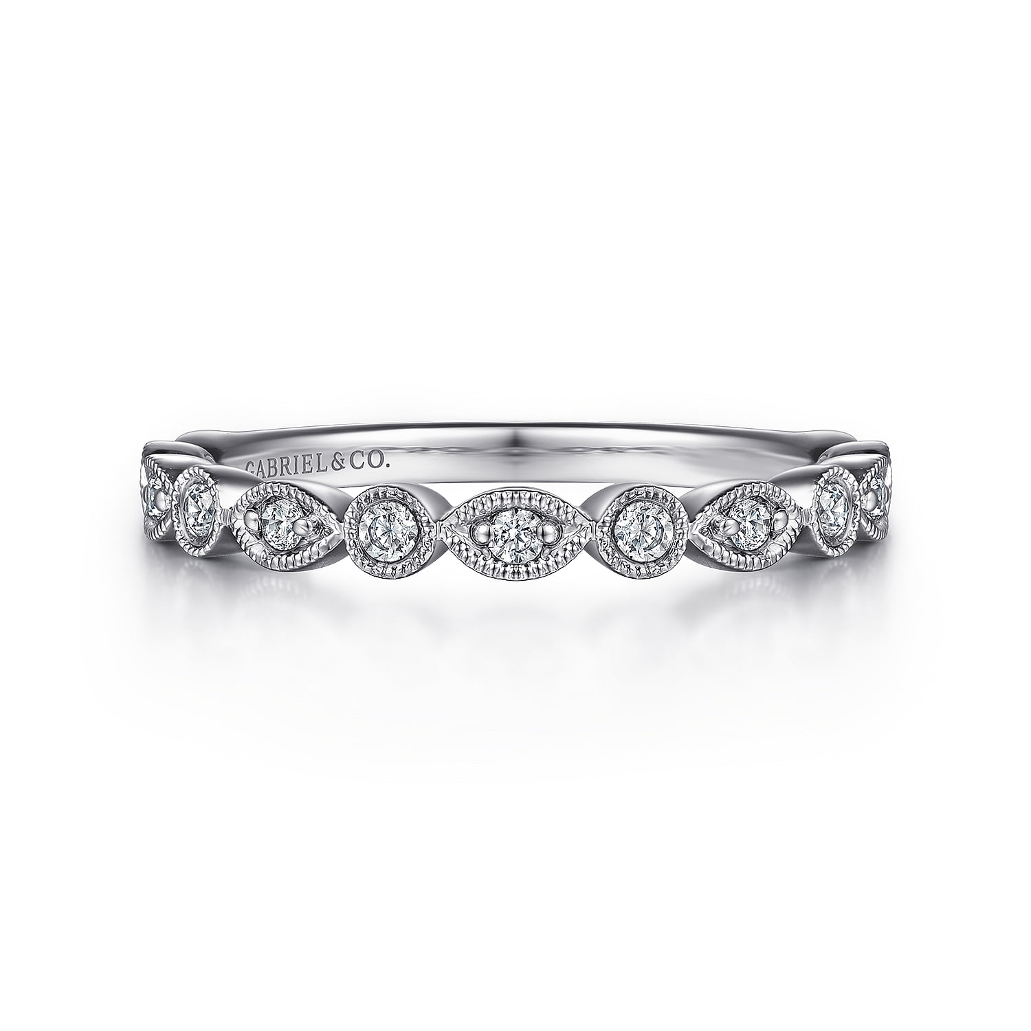 Vintage Inspired and Station Diamond Anniversary Band
