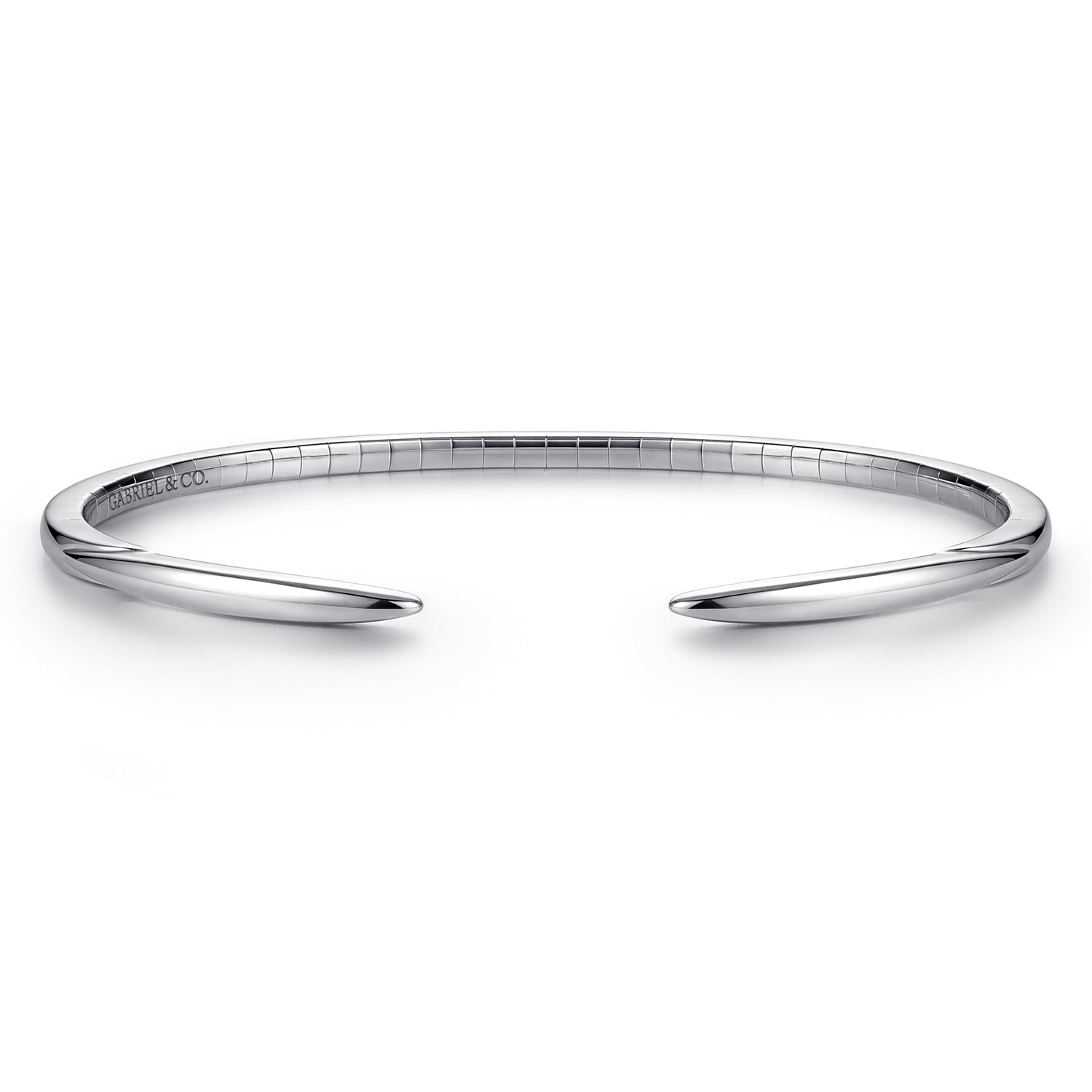 High Polished Split Cuff Bracelet