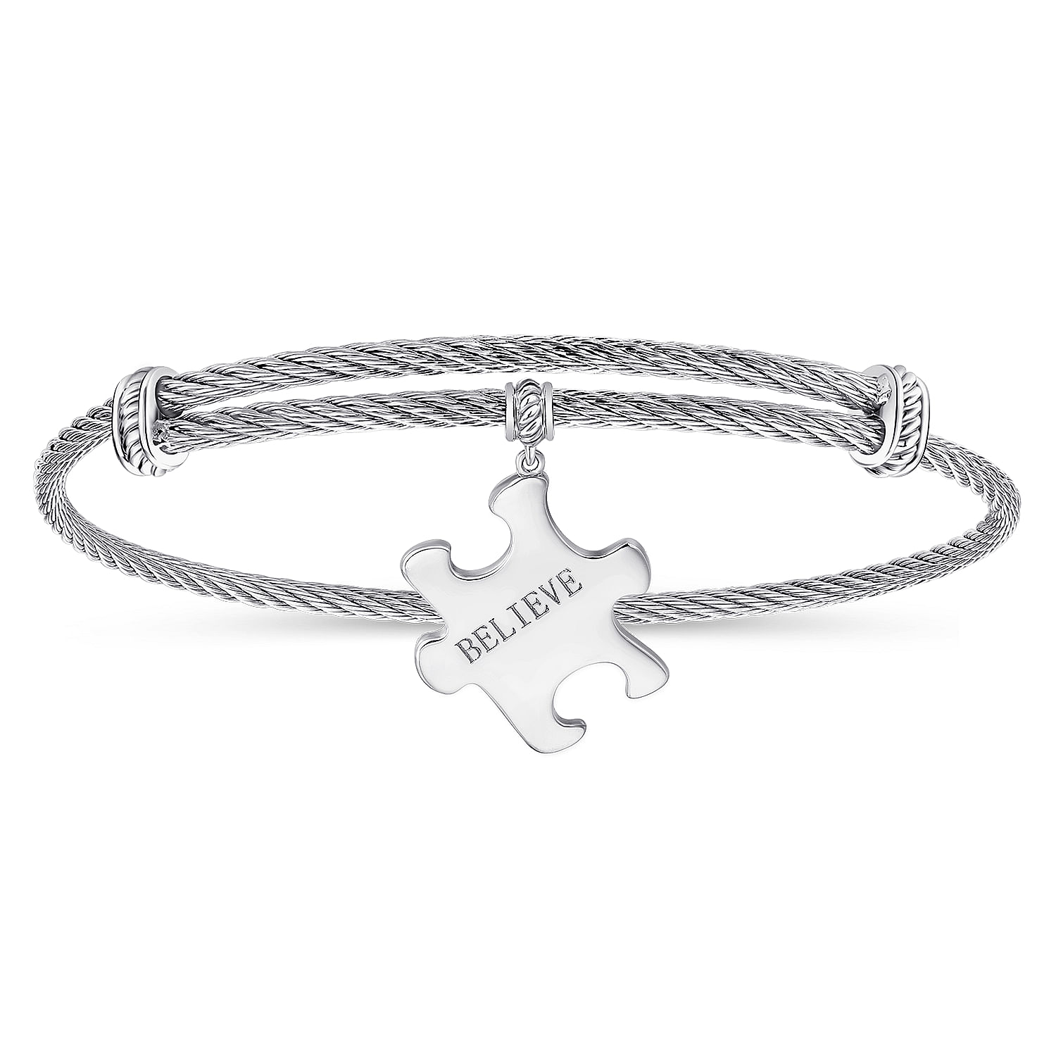 BLESS N°22 STEEL ACCESSORY WATCH BANGLE SILVER MZ Berger Watch Bangle Women 22mm Silver Tone Stainless