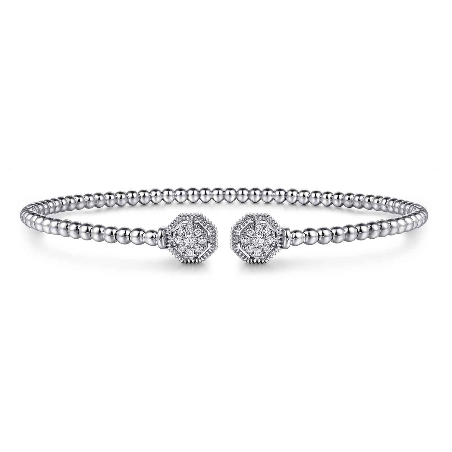 Bujukan Diamond Hexagon Split Bangle