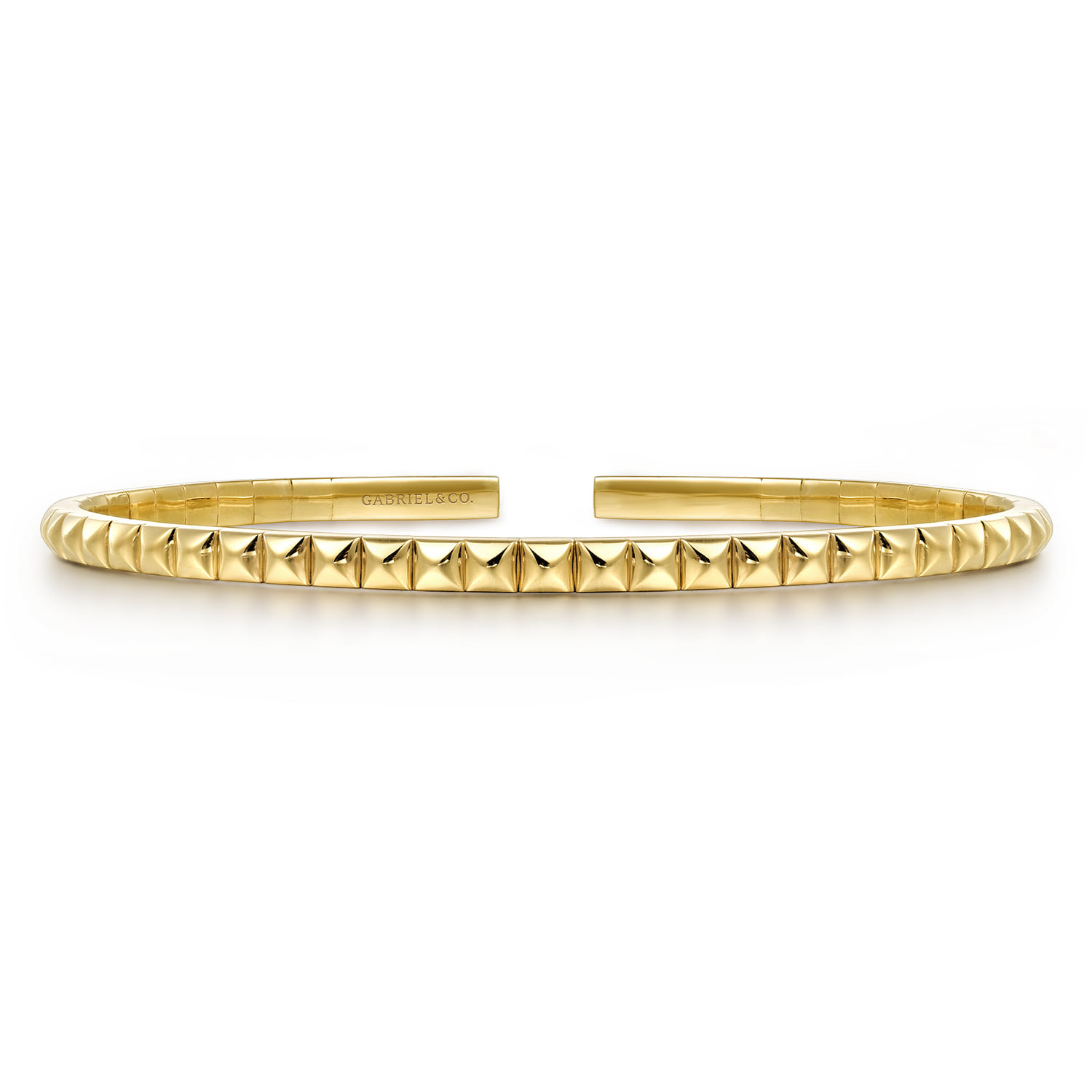 Pyramid Cuff Bangle Bracelet