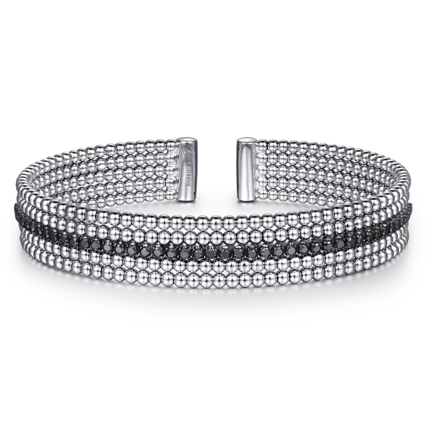 Black Spinel Bujukan Cuff Bracelet