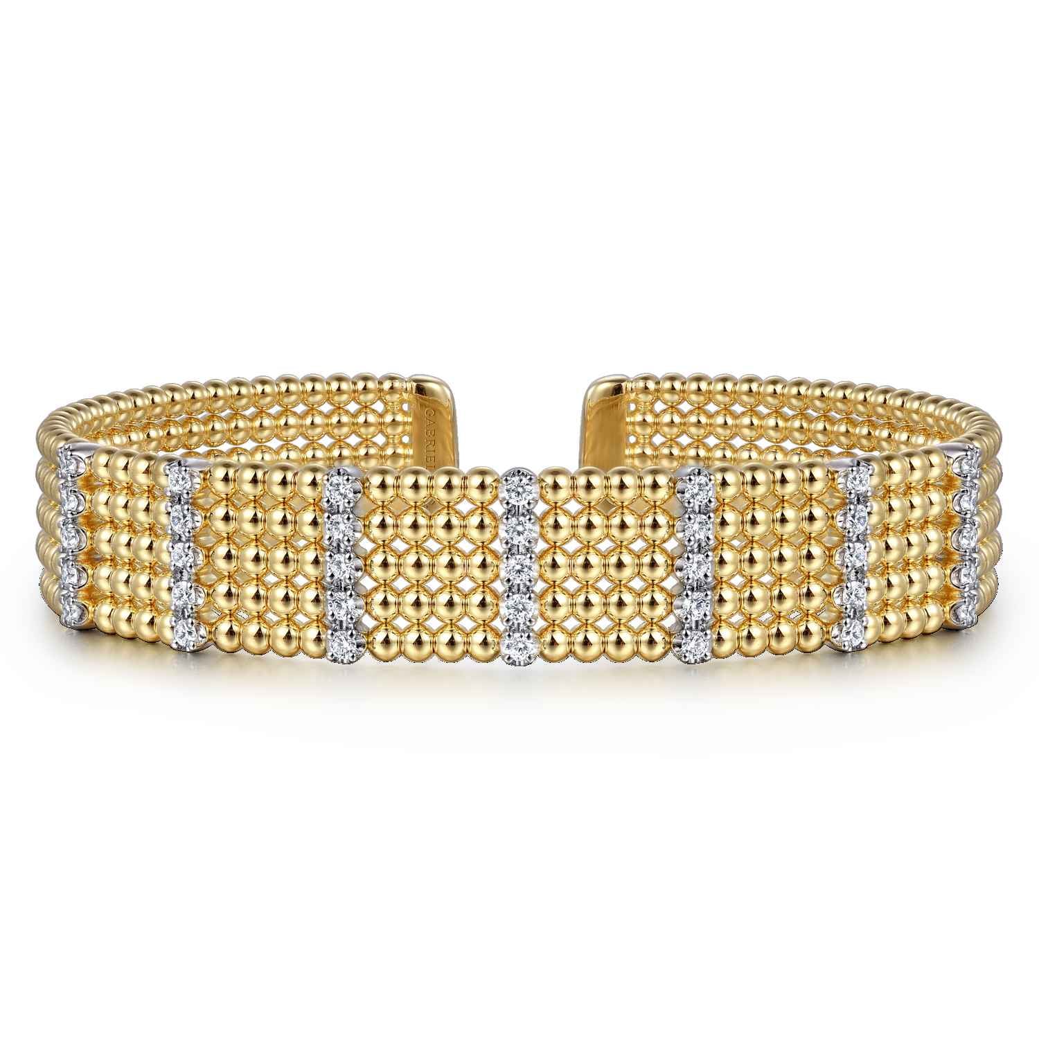 Wide Multi Row Diamond Bujukan Bangle