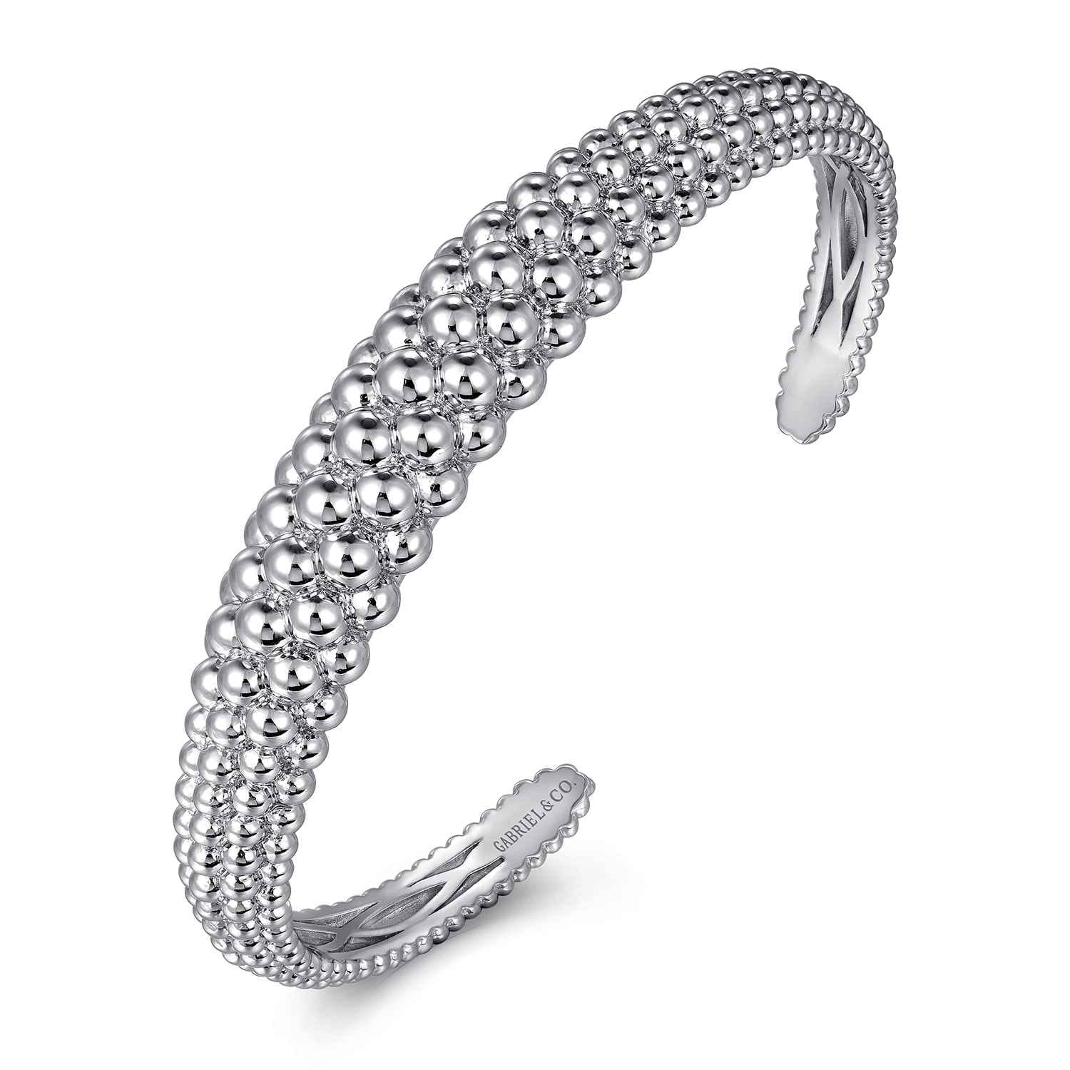 Bujukan Bangle in Sterling Silver, photograph 2