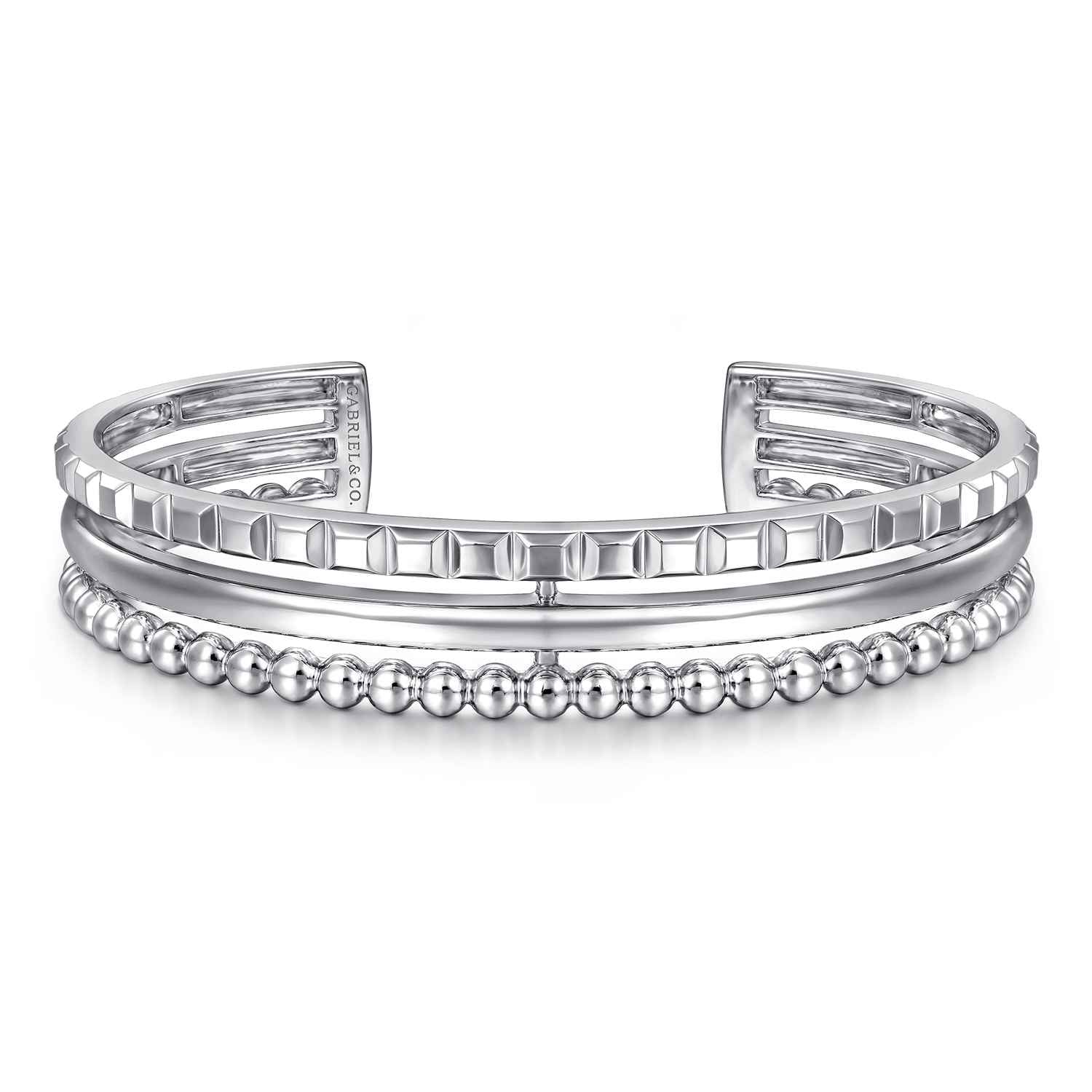 Bujukan and Pyramid Triple Row Bangle