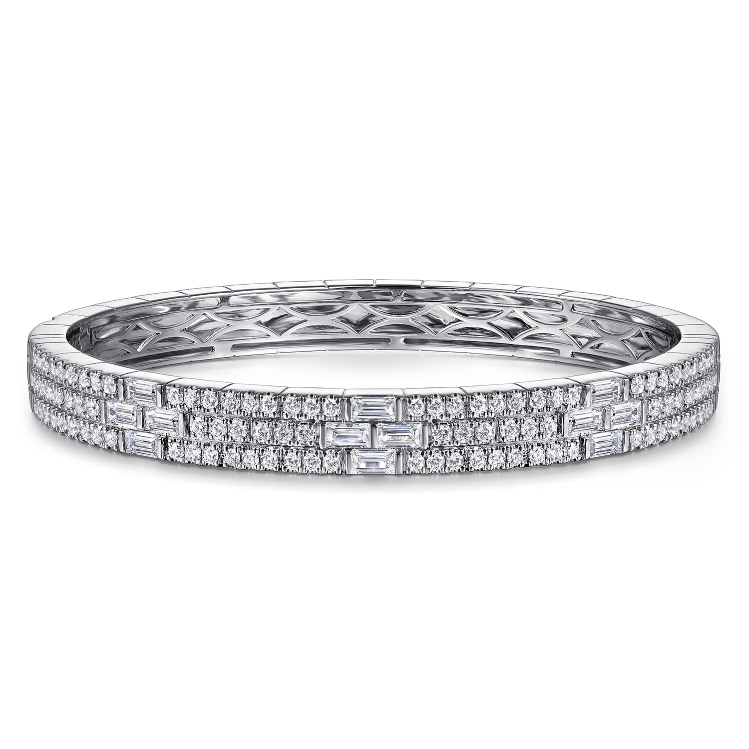 Diamond Cuff Bangle Bracelet
