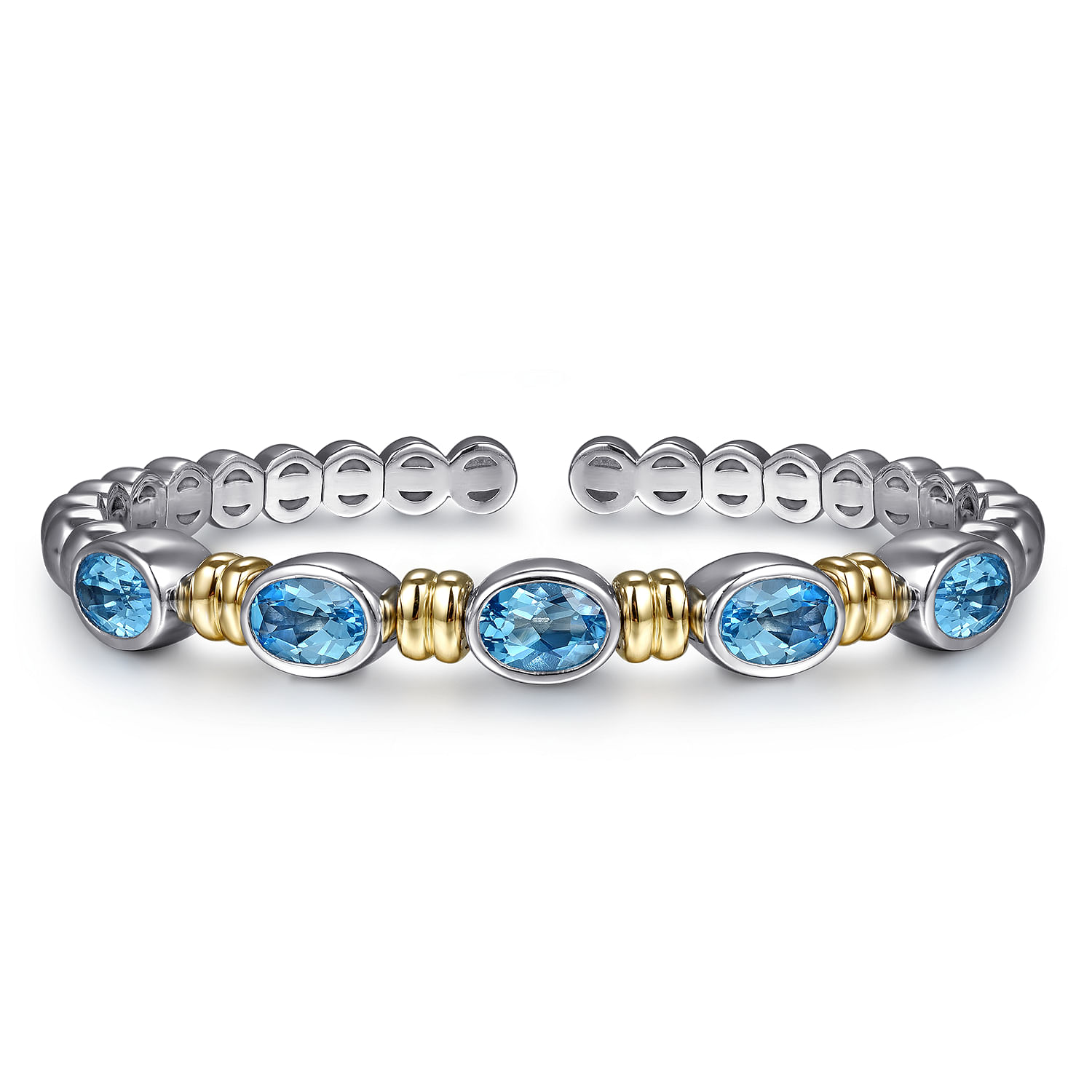 Citrine Bracelet, offers Blue Topaz Bracelet, Classic Simple Bezel Set Bracelet, 925 Sterling Silver Bracelet, Dainty Bracelet, Birthstone, K33124