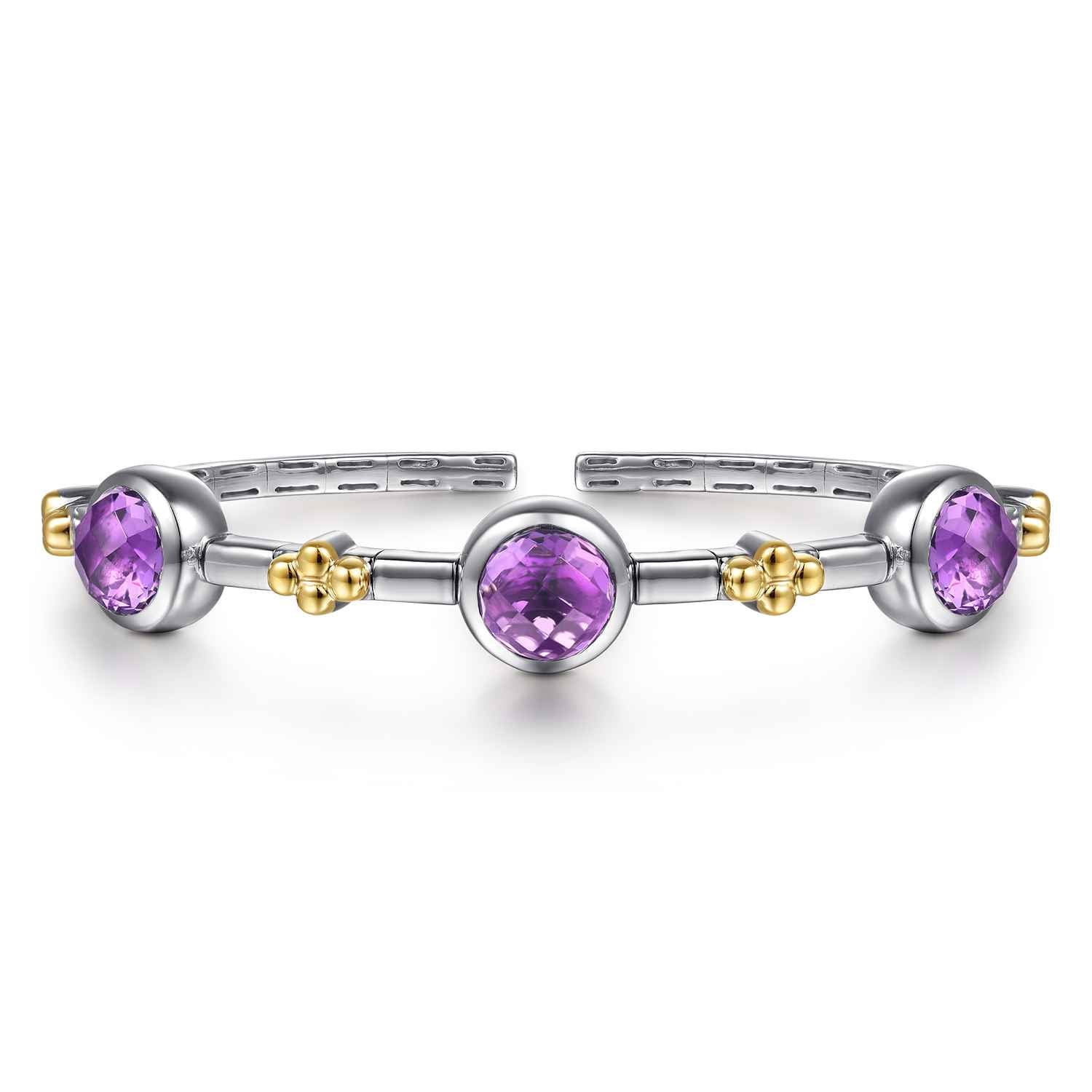 and Bujukan Round Amethyst Station Bangle