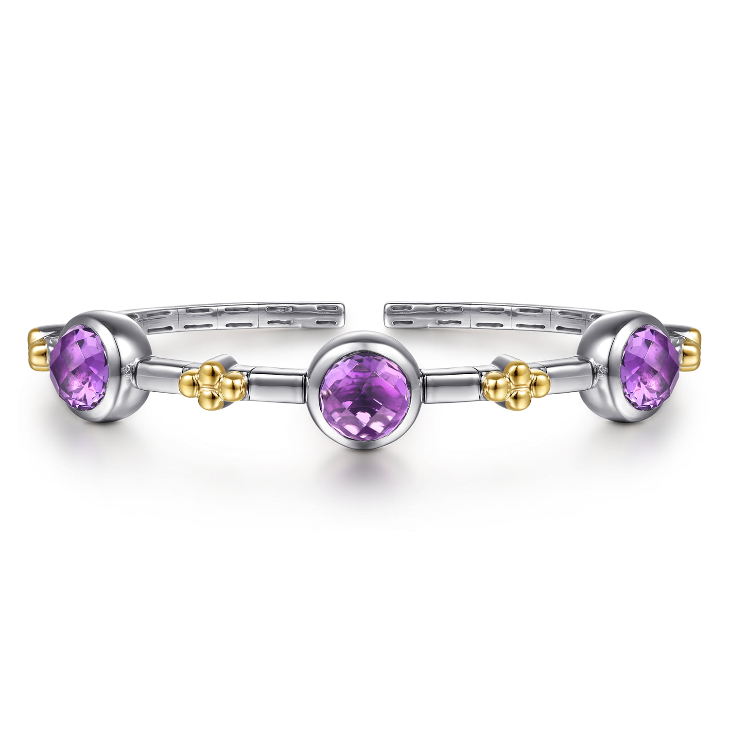 and Bujukan Round Amethyst Station Bangle