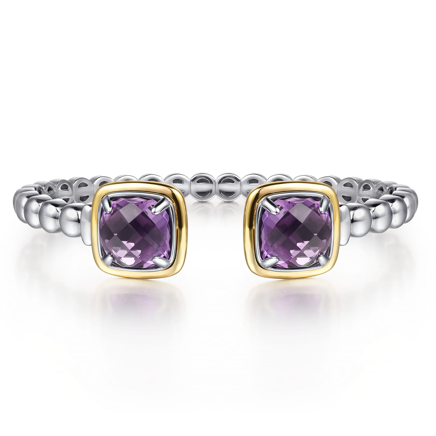 and Bujukan Cushion Amethyst Bangle