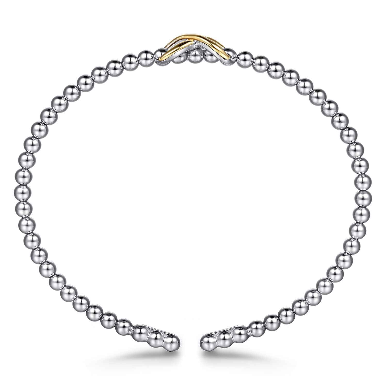 and Bujukan Infinity Cuff in 14K Yellow Gold, photograph 3