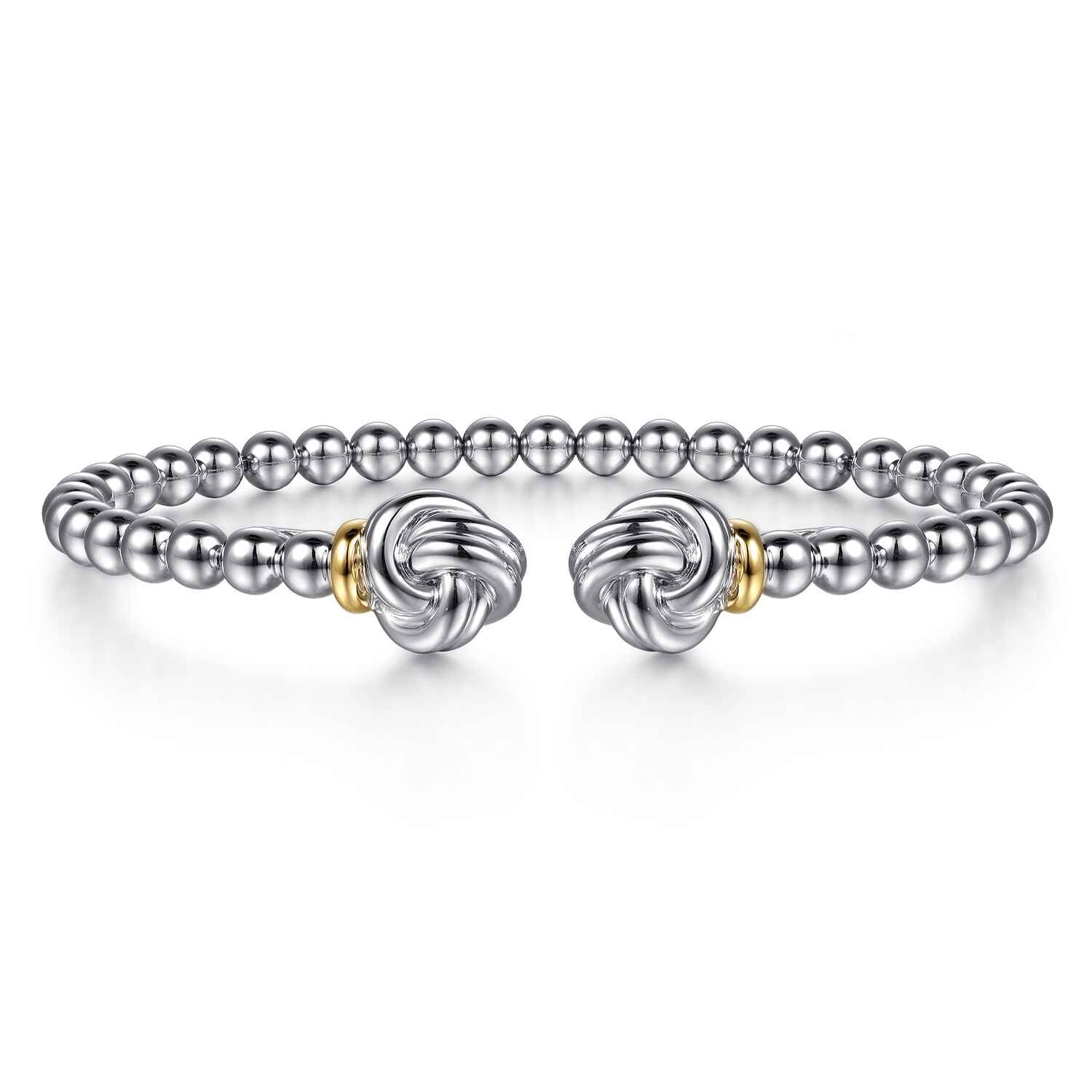 and Knot Bujukan Open Bangle Bracelet