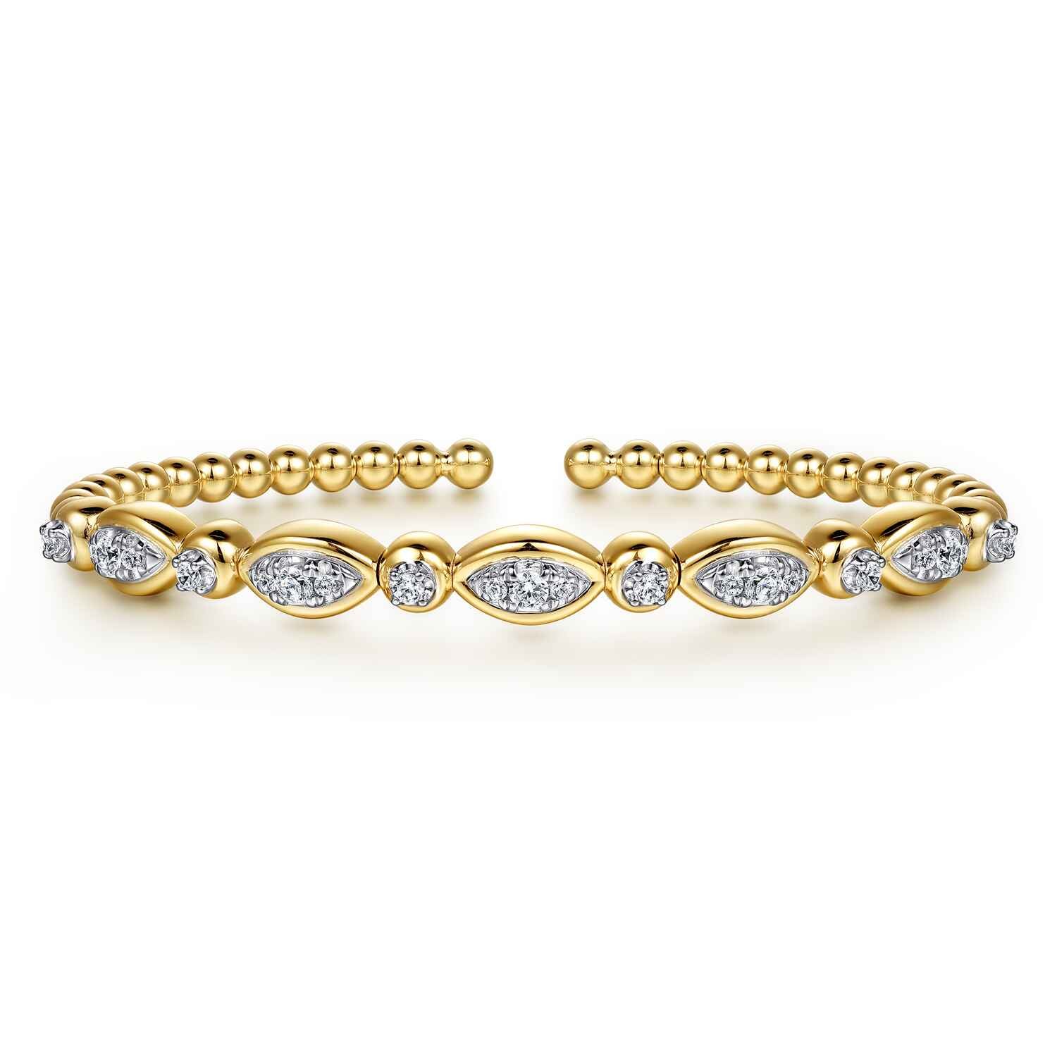 Bujukan Bezel Diamond Bangle Bracelet