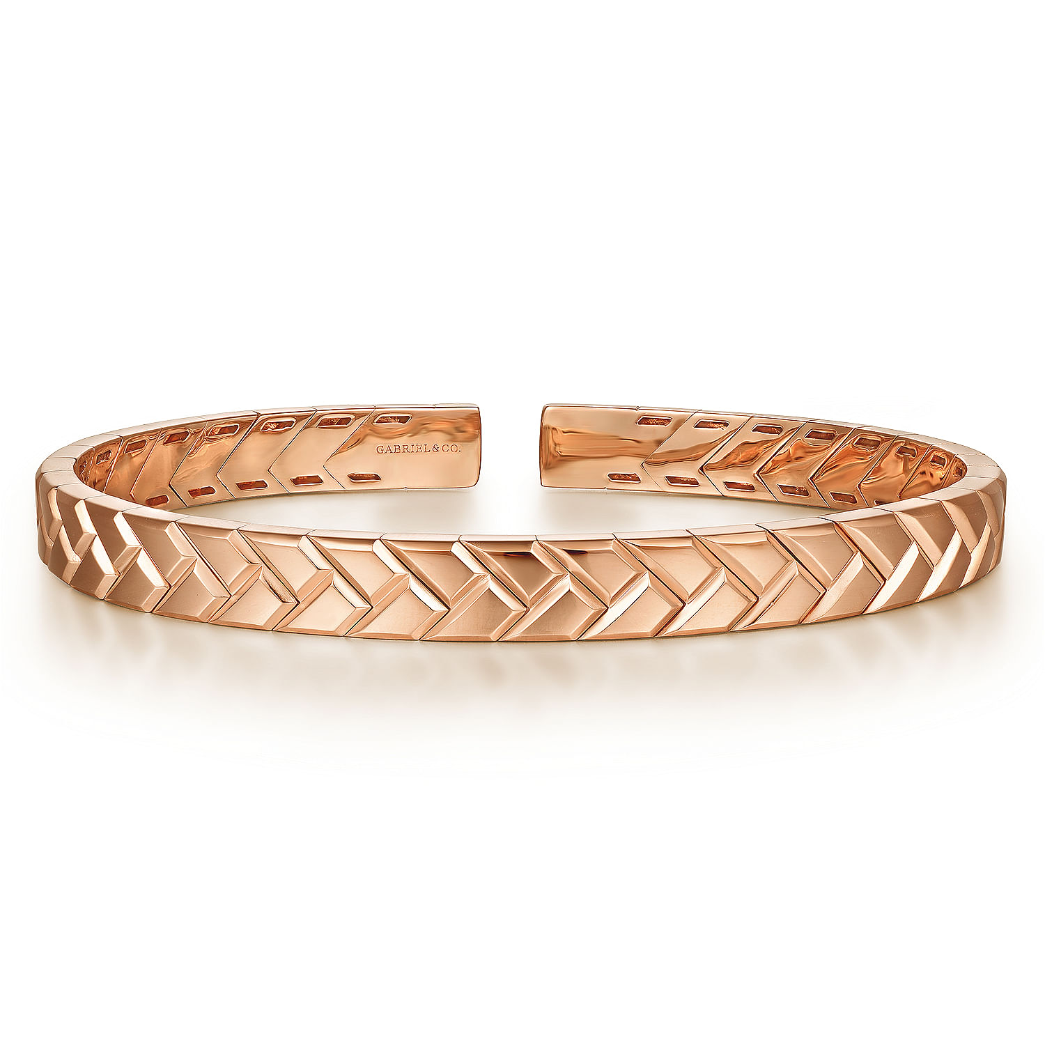 【Gaby】 cutlery bangle 14K Yellow Gold Diamond Hexagon shape Bangle @ $2925. Shop