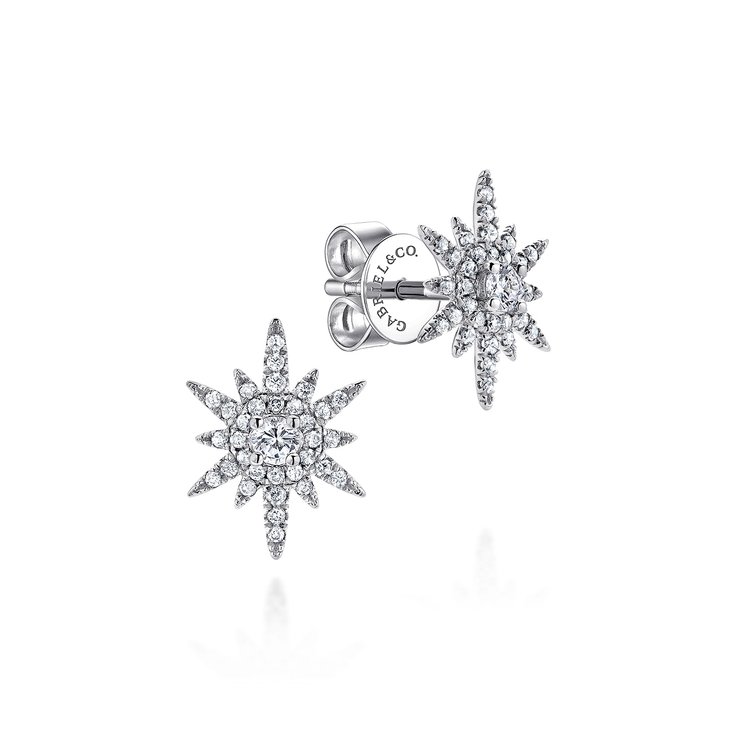 Diamond Starburst Earrings