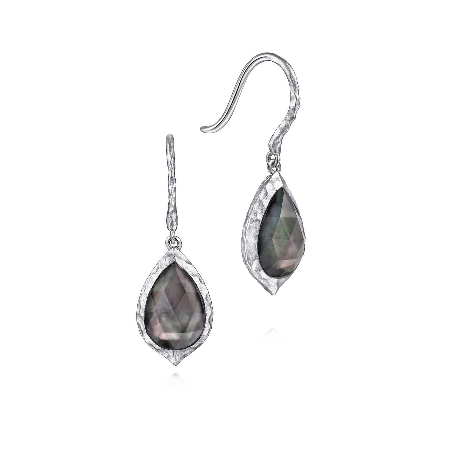 ★ENGBROX★ [silver925] rosy pearl earring 925 Sterling Silver Wire Dangle Earrings Pink Freshwater