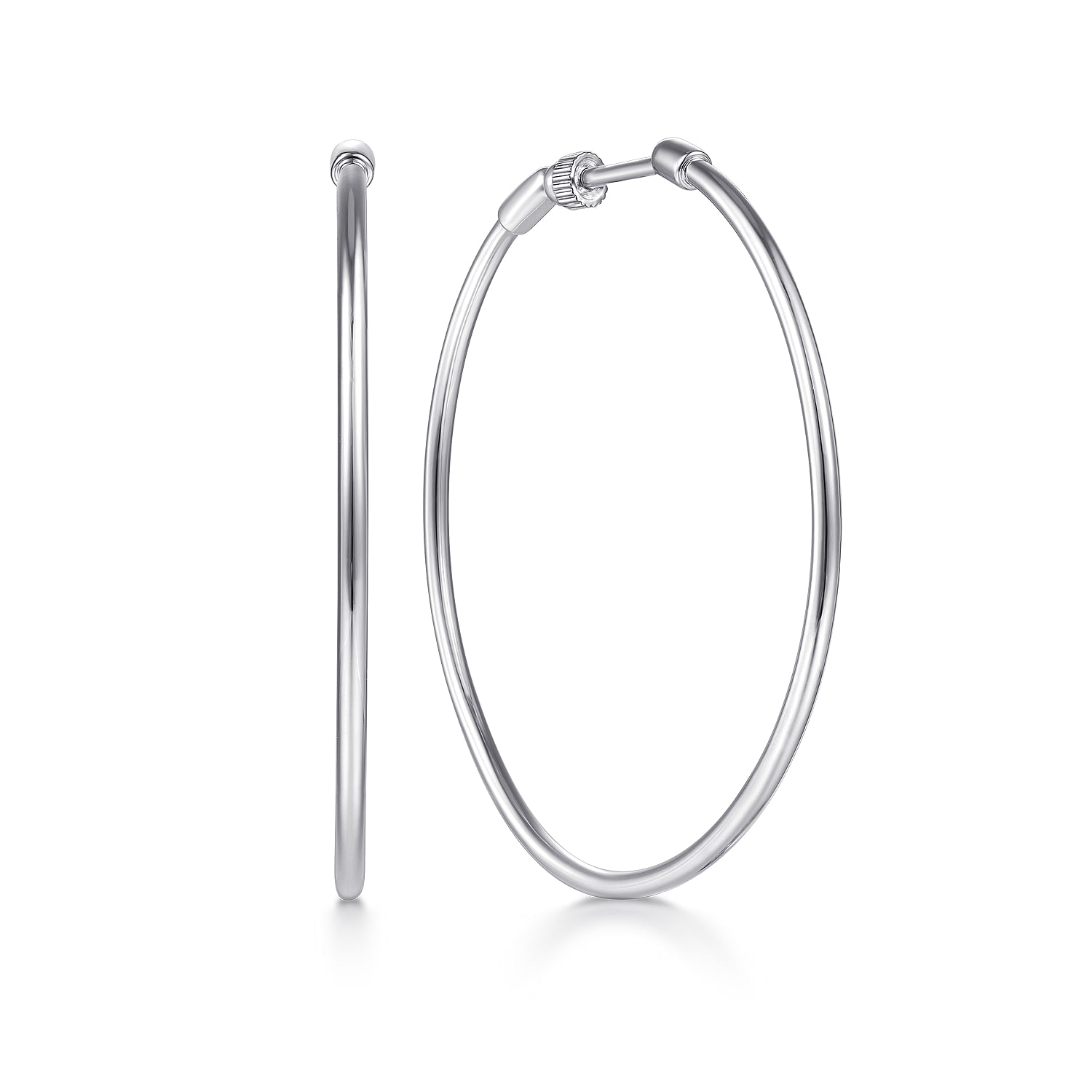 40mm Classic Hoop Earrings