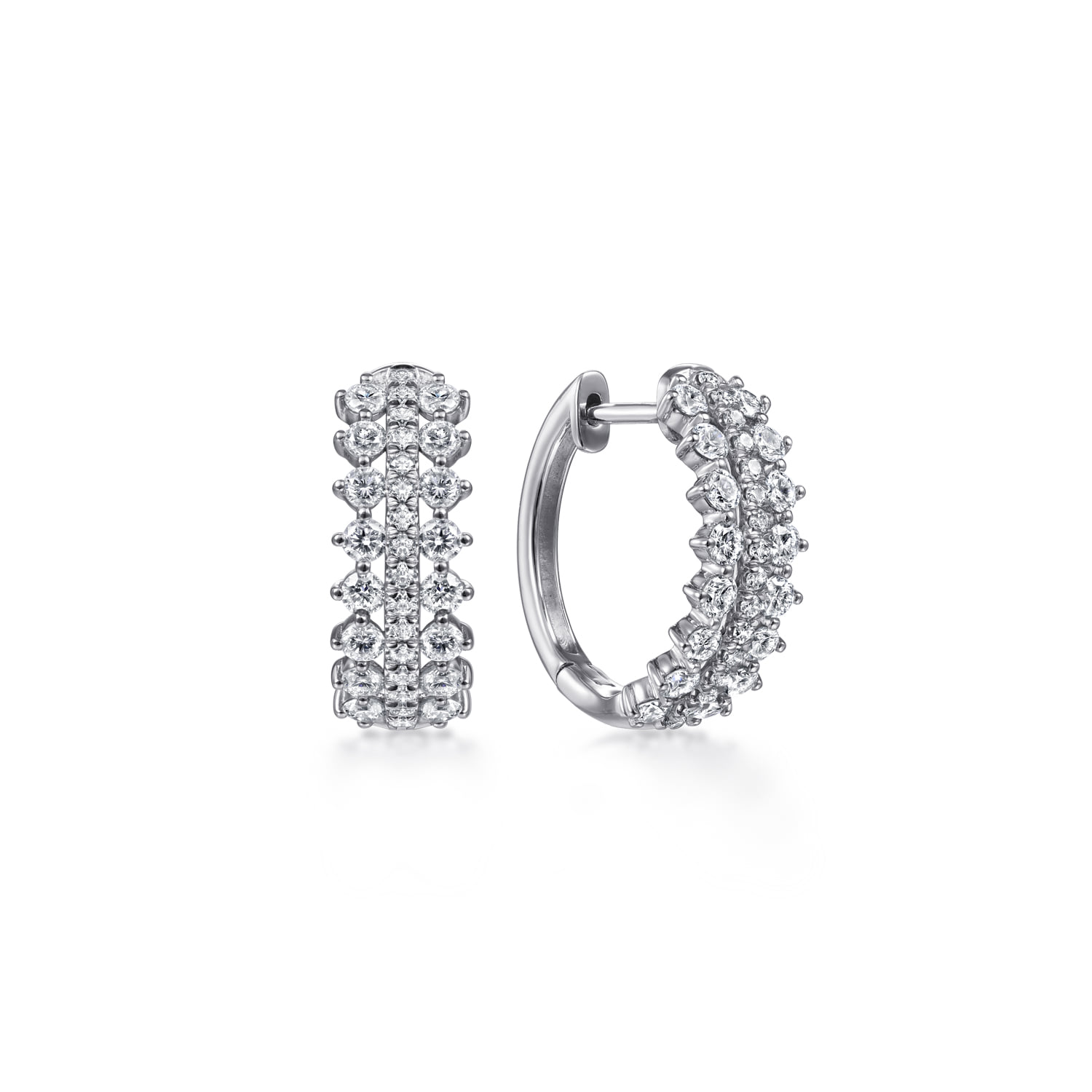 15mm Diamond Huggies