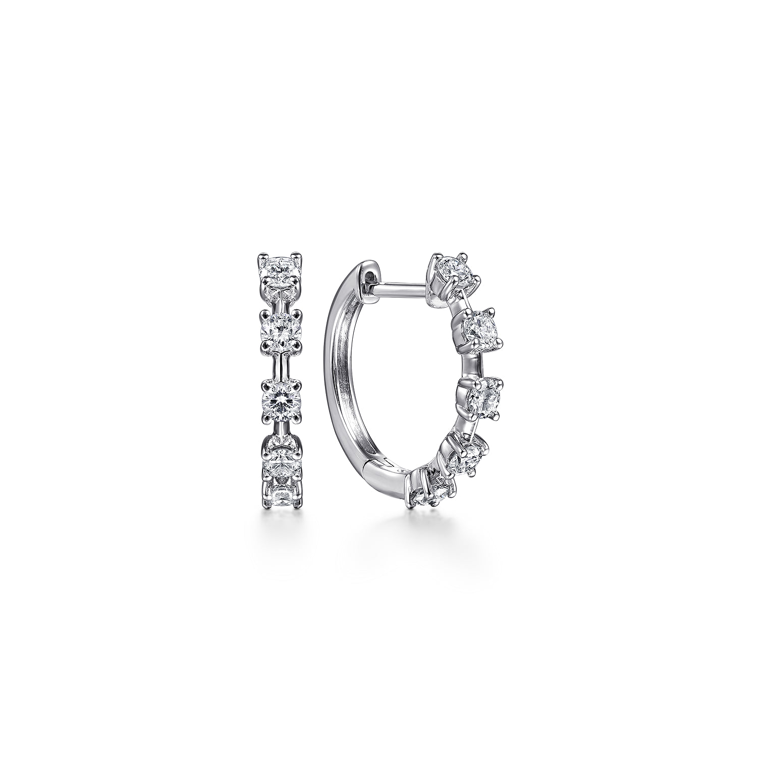 15mm Diamond Huggies
