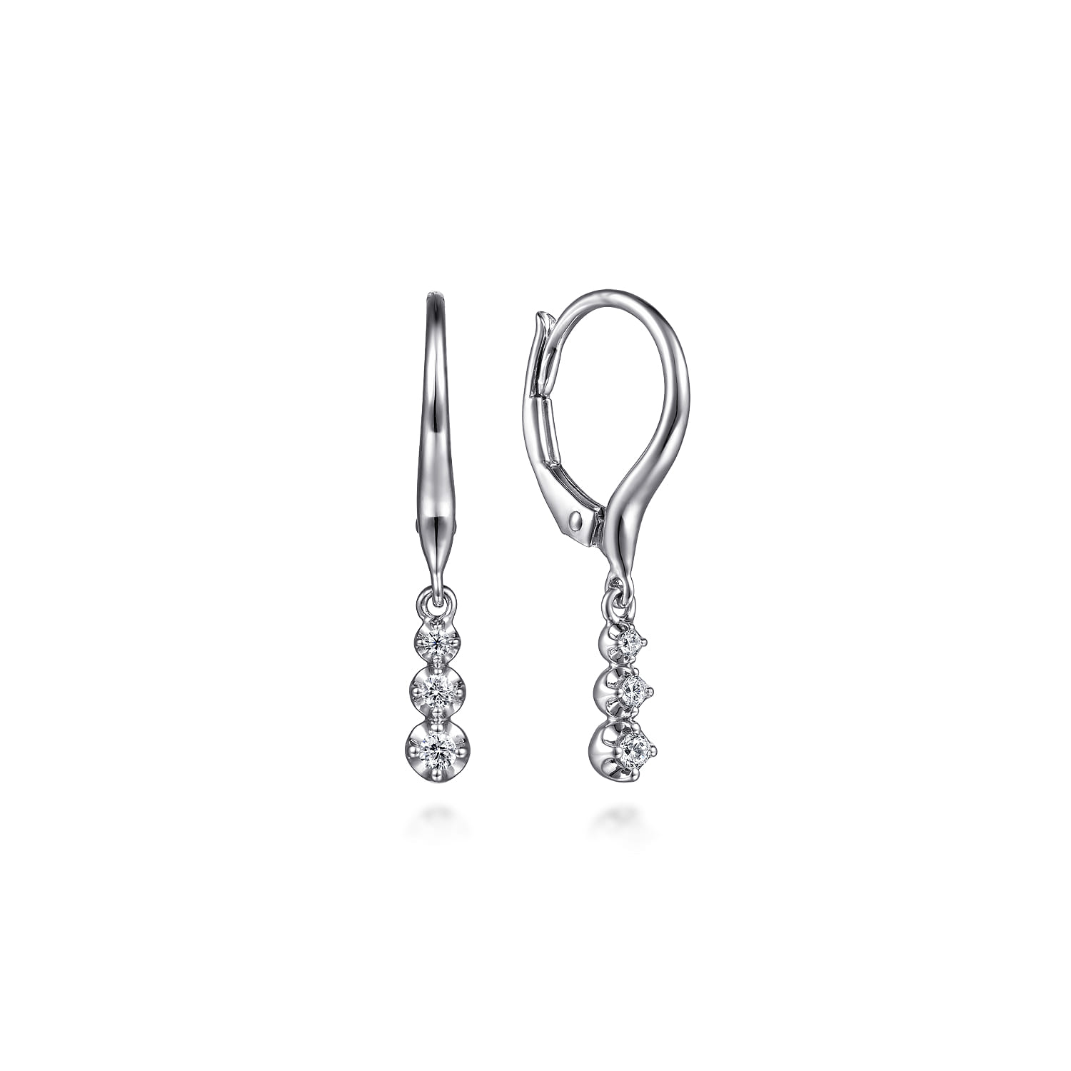 Diamond Drop Earrings
