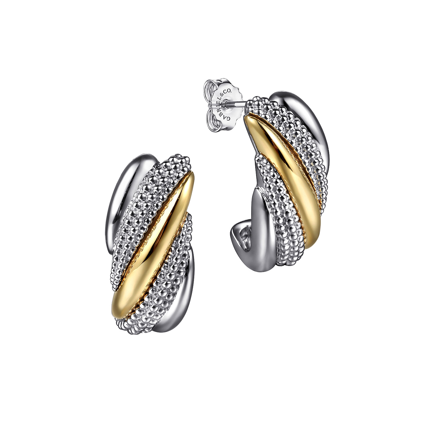 925 Sterling Silver and 14K Yellow Gold Bujukan Multiple Row