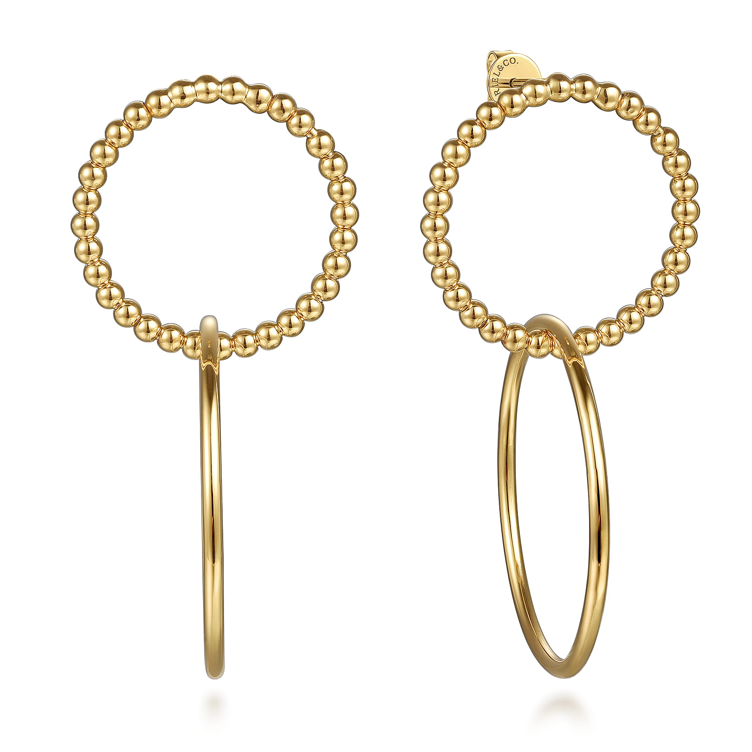 Bujukan Beads Stud Drop Earrings