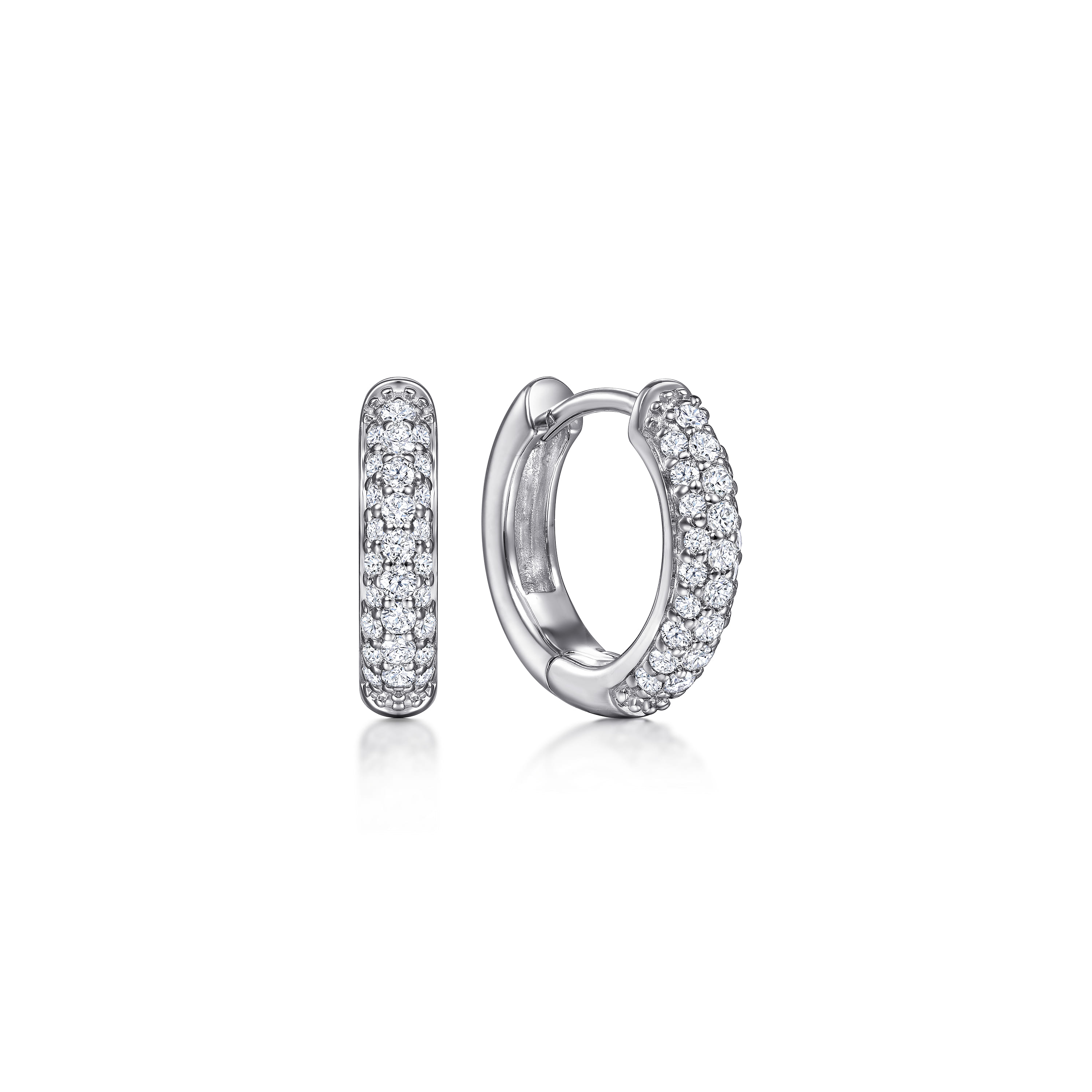 15mm Diamond Huggies