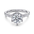 Genoa - 14K White Gold Diamond Engagement Ring