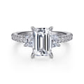 Blanka - 14K White Gold Diamond Engagement Ring