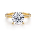 Ali - 14K Yellow Gold Diamond Engagement Ring