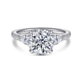 Holloway - 14K White Gold Diamond Engagement Ring