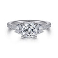 Wilda - 14K White Gold Diamond Engagement Ring